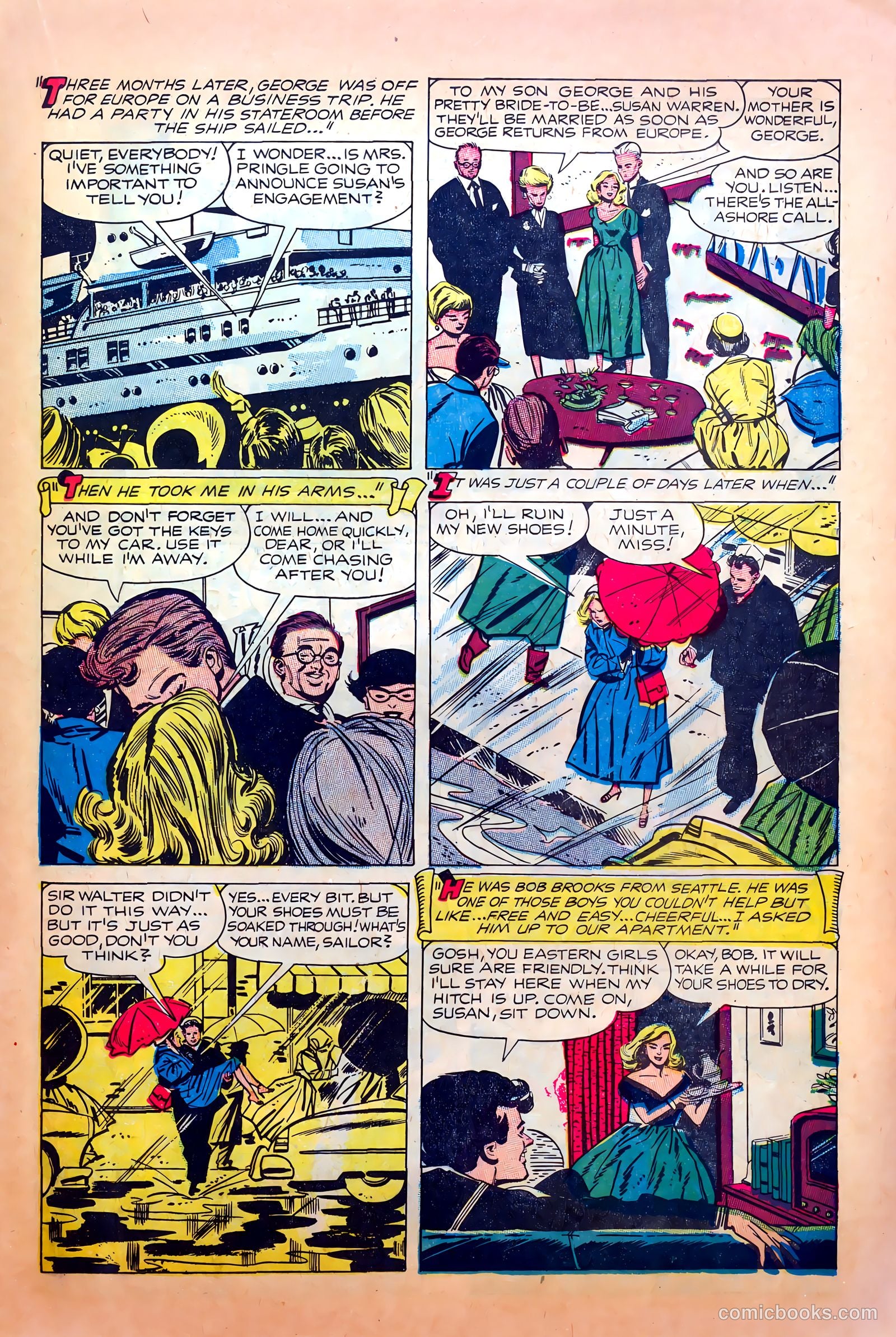 Wartime Romances #17 (1953) — page 19 of 36