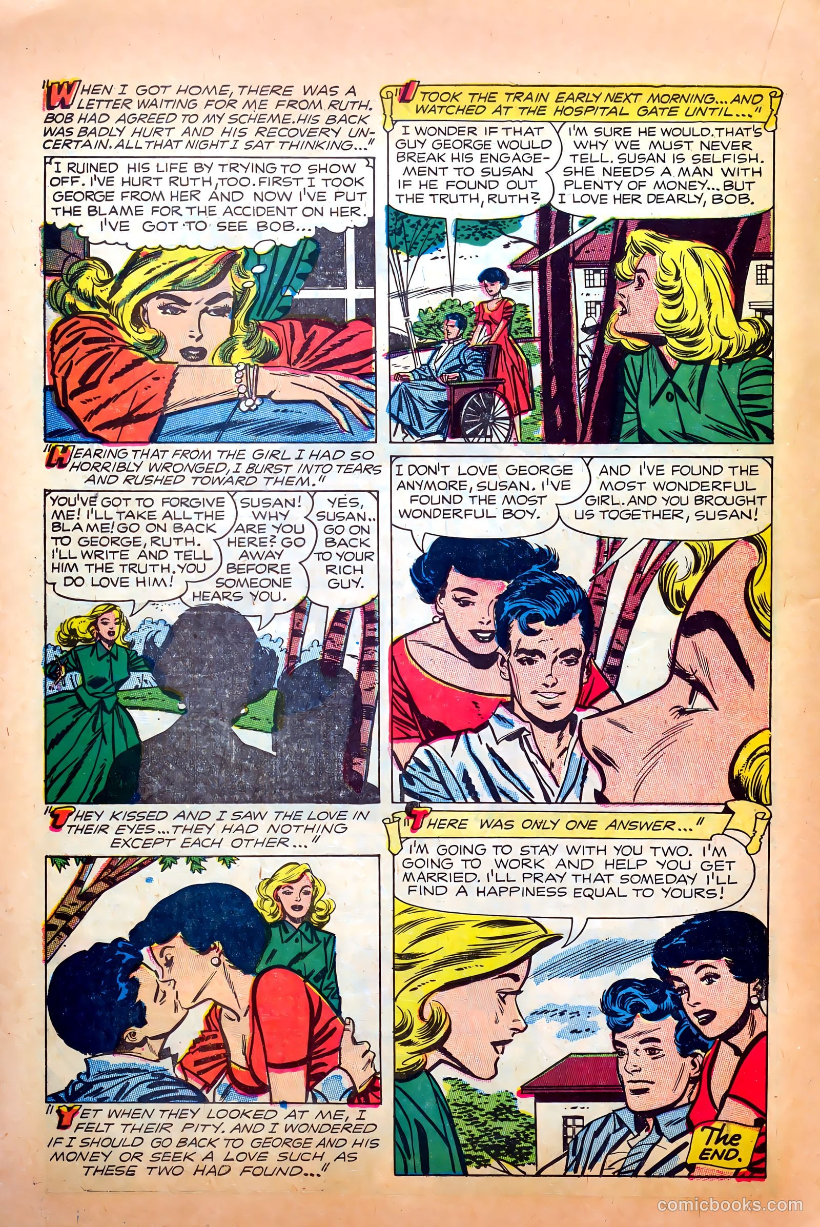 Wartime Romances #17 (1953) — page 22 of 36