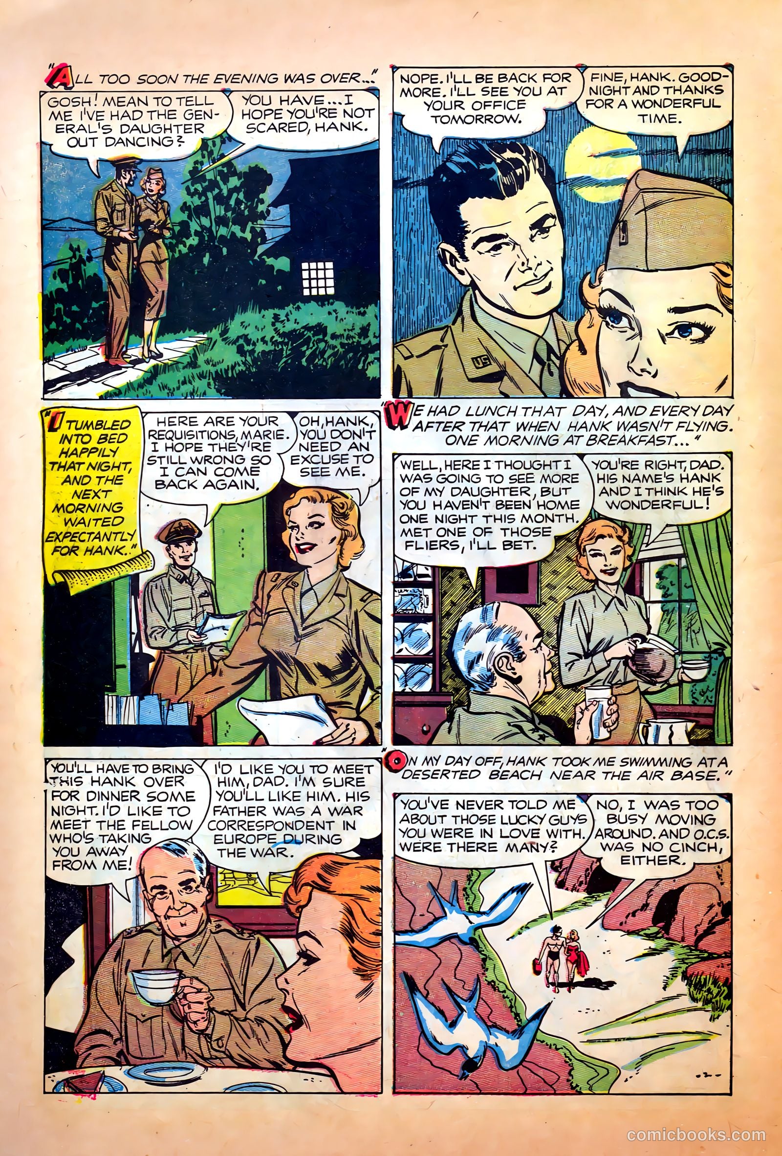 Wartime Romances #17 (1953) — page 28 of 36