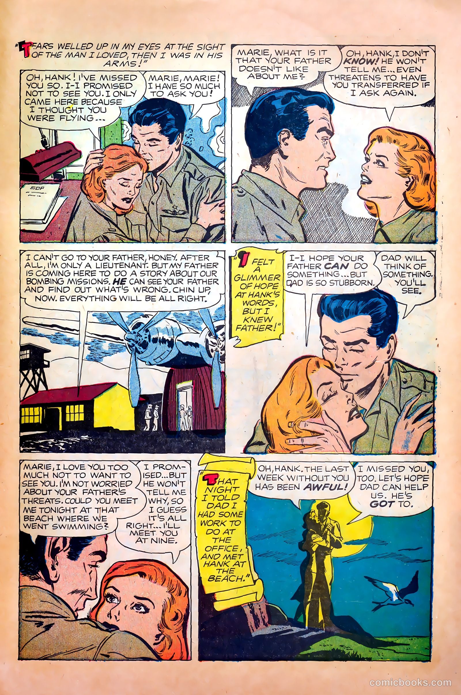Wartime Romances #17 (1953) — page 31 of 36