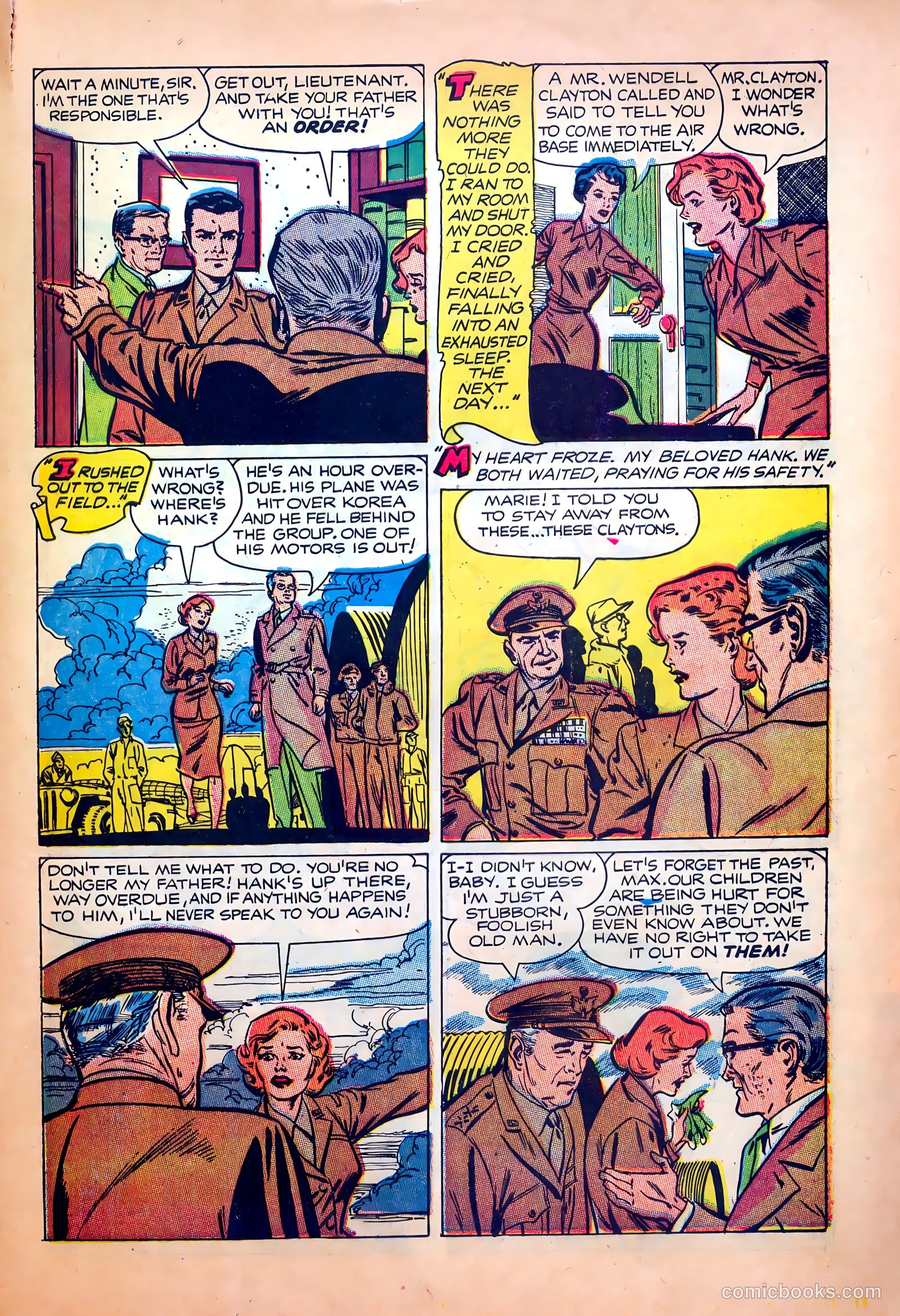 Wartime Romances #17 (1953) — page 33 of 36