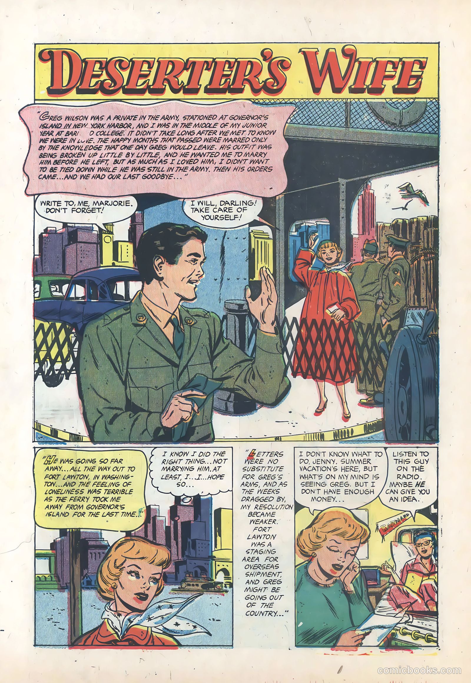 Wartime Romances #18 (1953) — page 3 of 36
