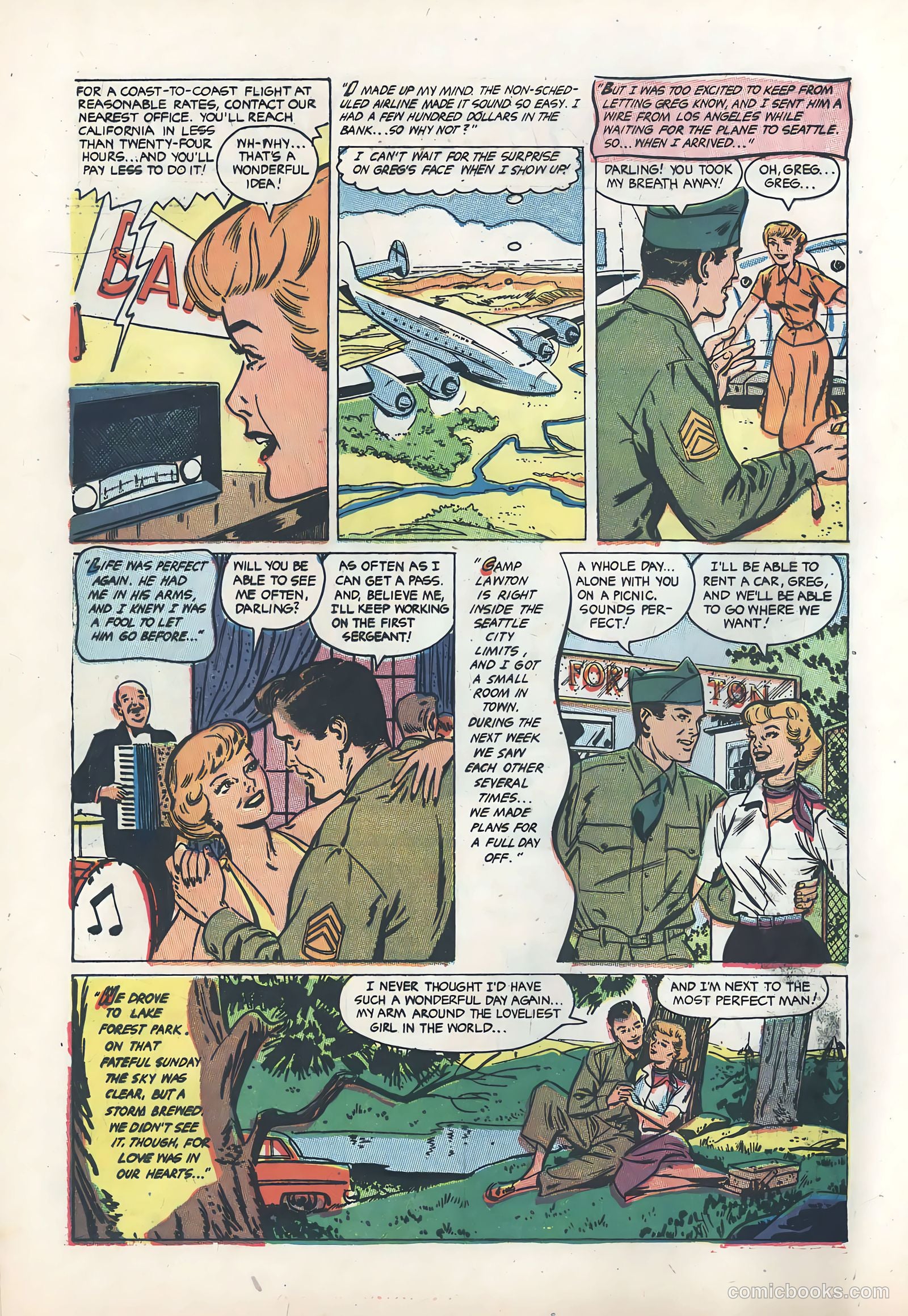Wartime Romances #18 (1953) — page 4 of 36