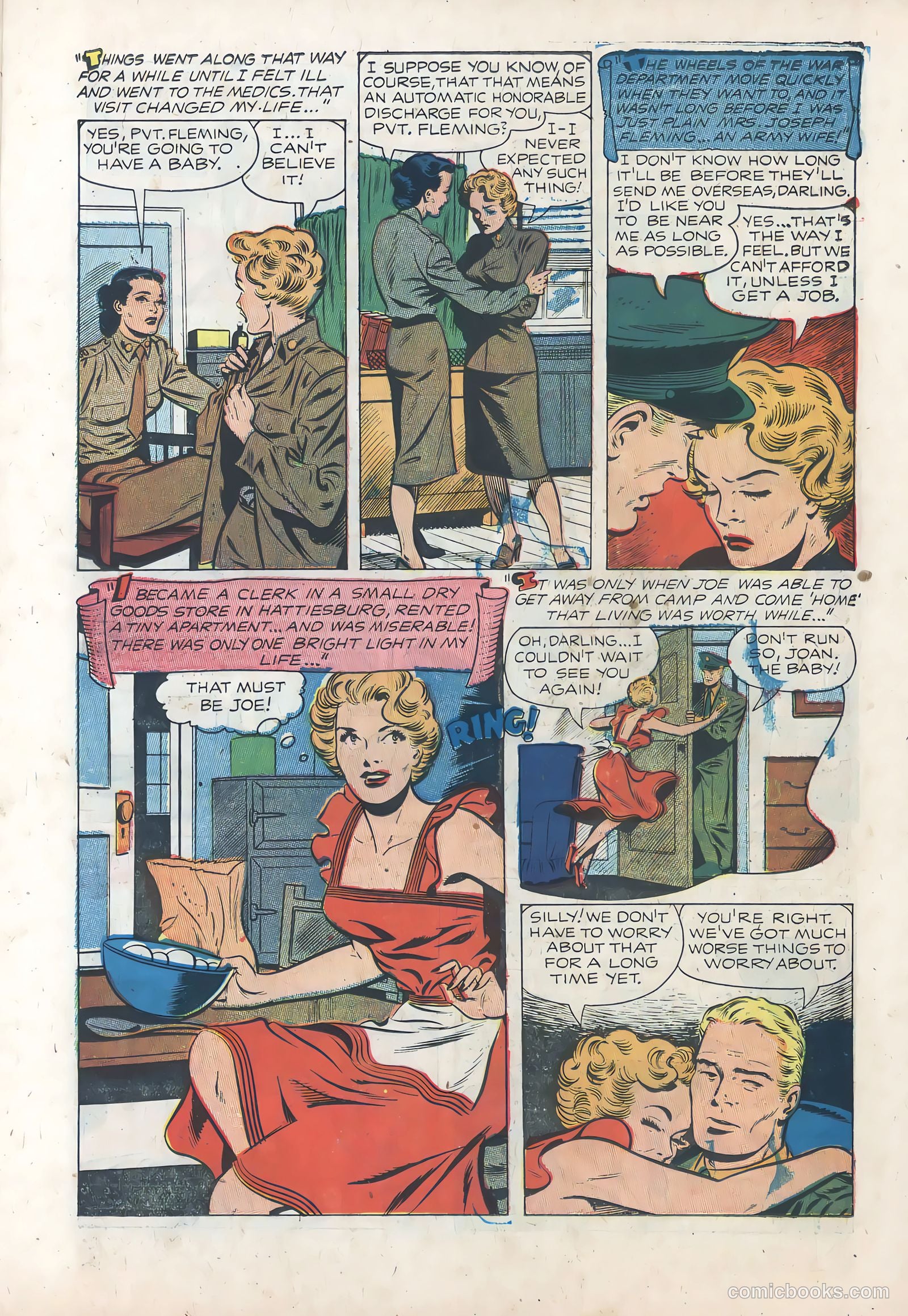 Wartime Romances #18 (1953) — page 11 of 36