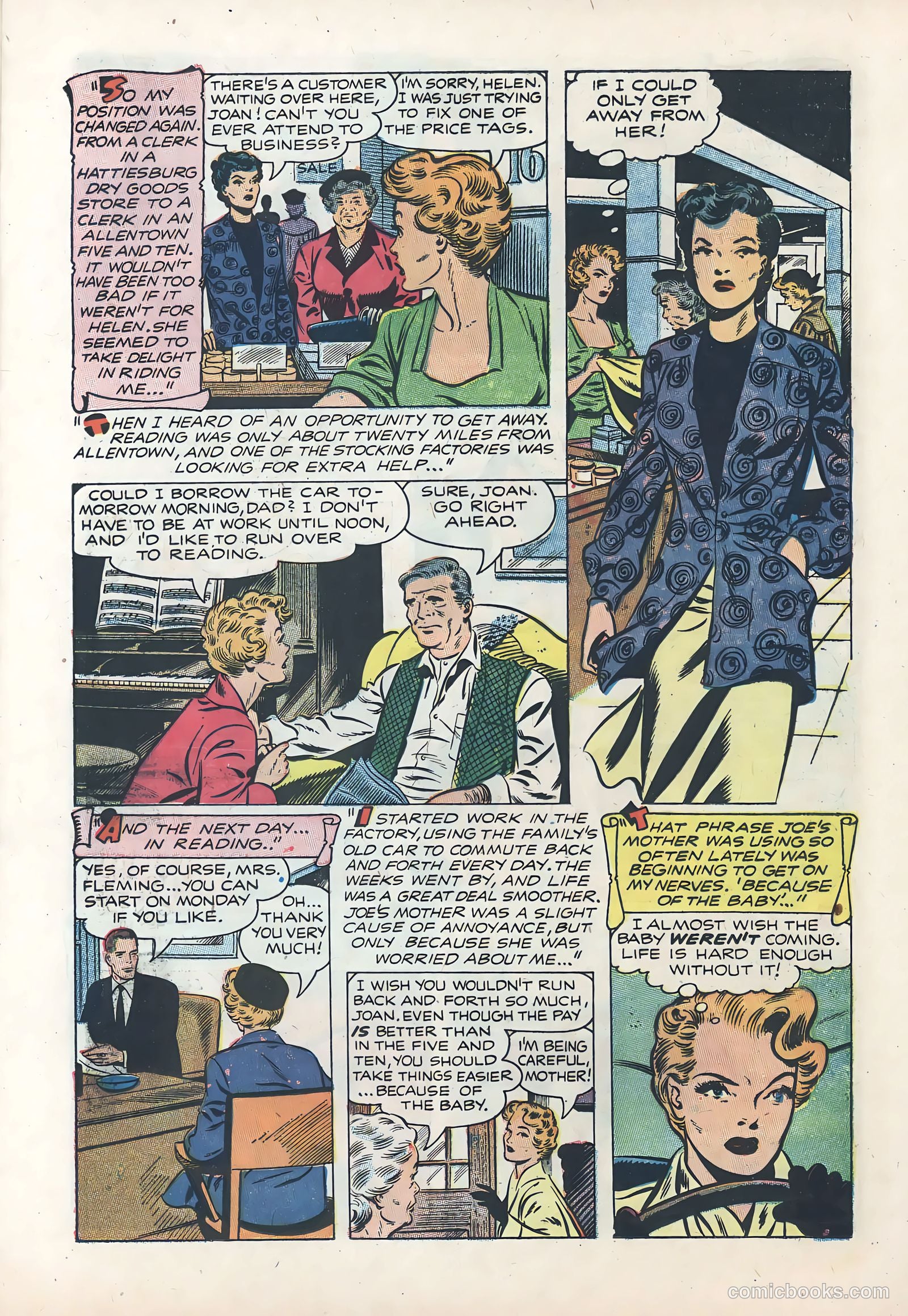 Wartime Romances #18 (1953) — page 13 of 36