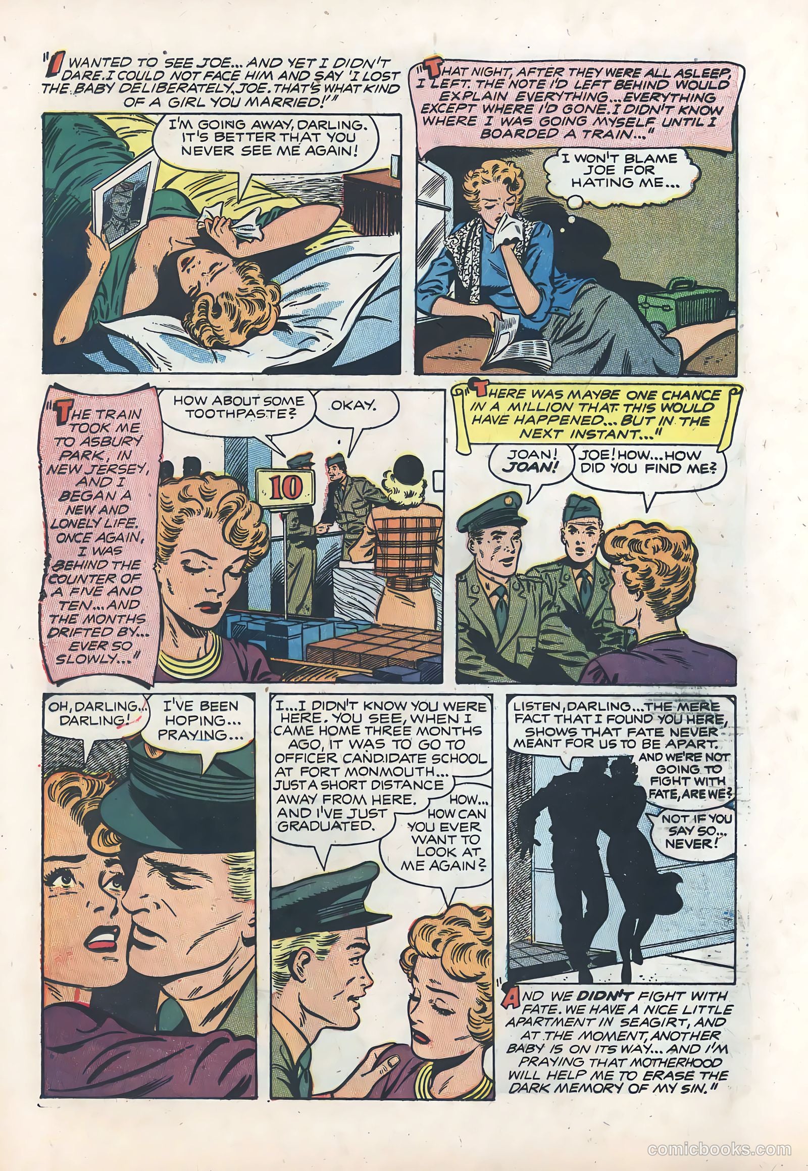 Wartime Romances #18 (1953) — page 16 of 36