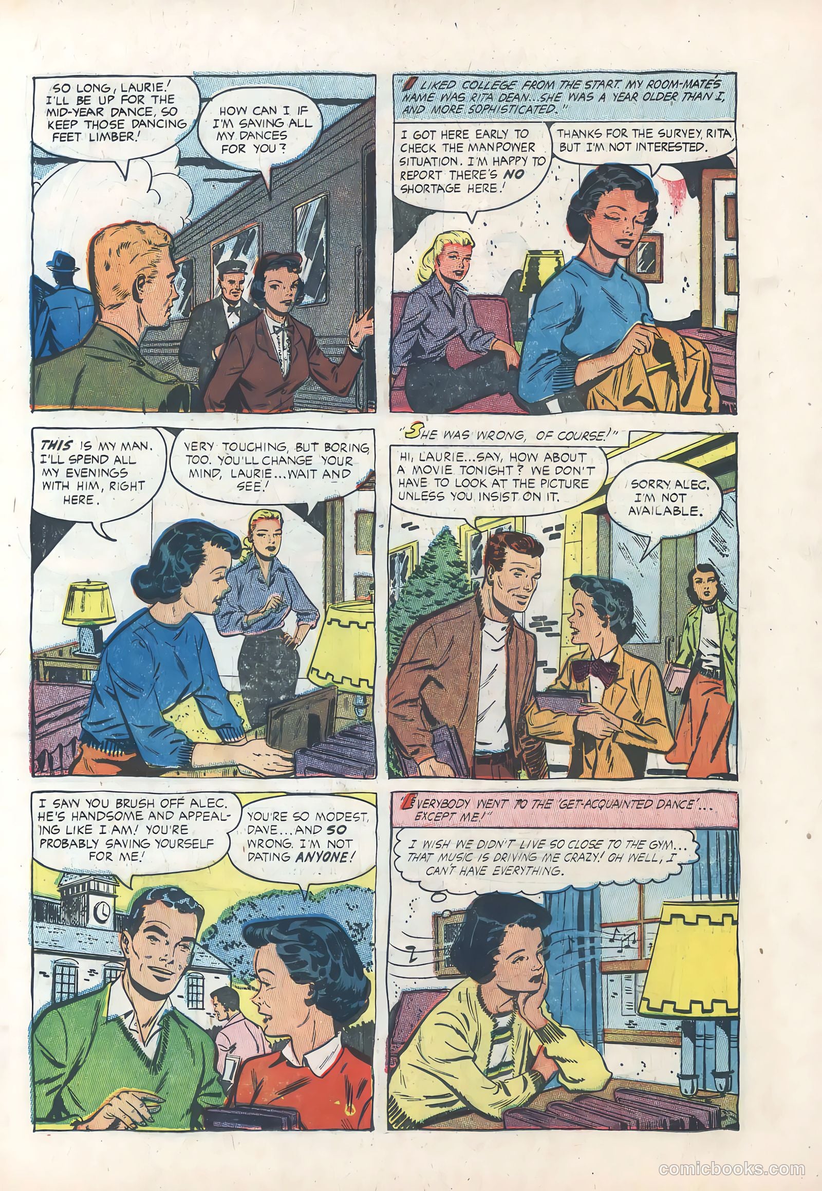 Wartime Romances #18 (1953) — page 19 of 36