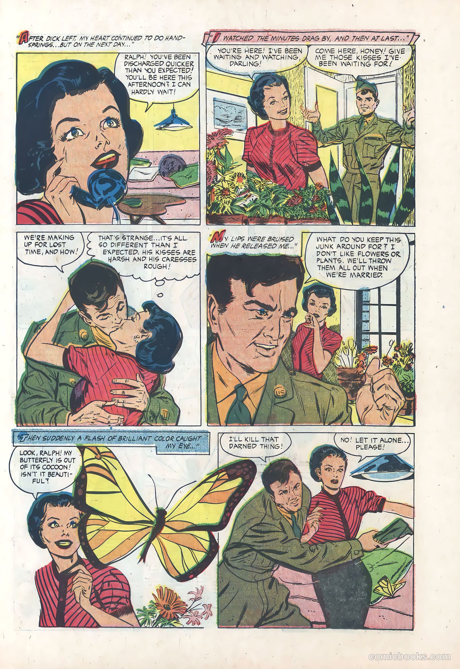 Wartime Romances #18 (1953) — page 23 of 36