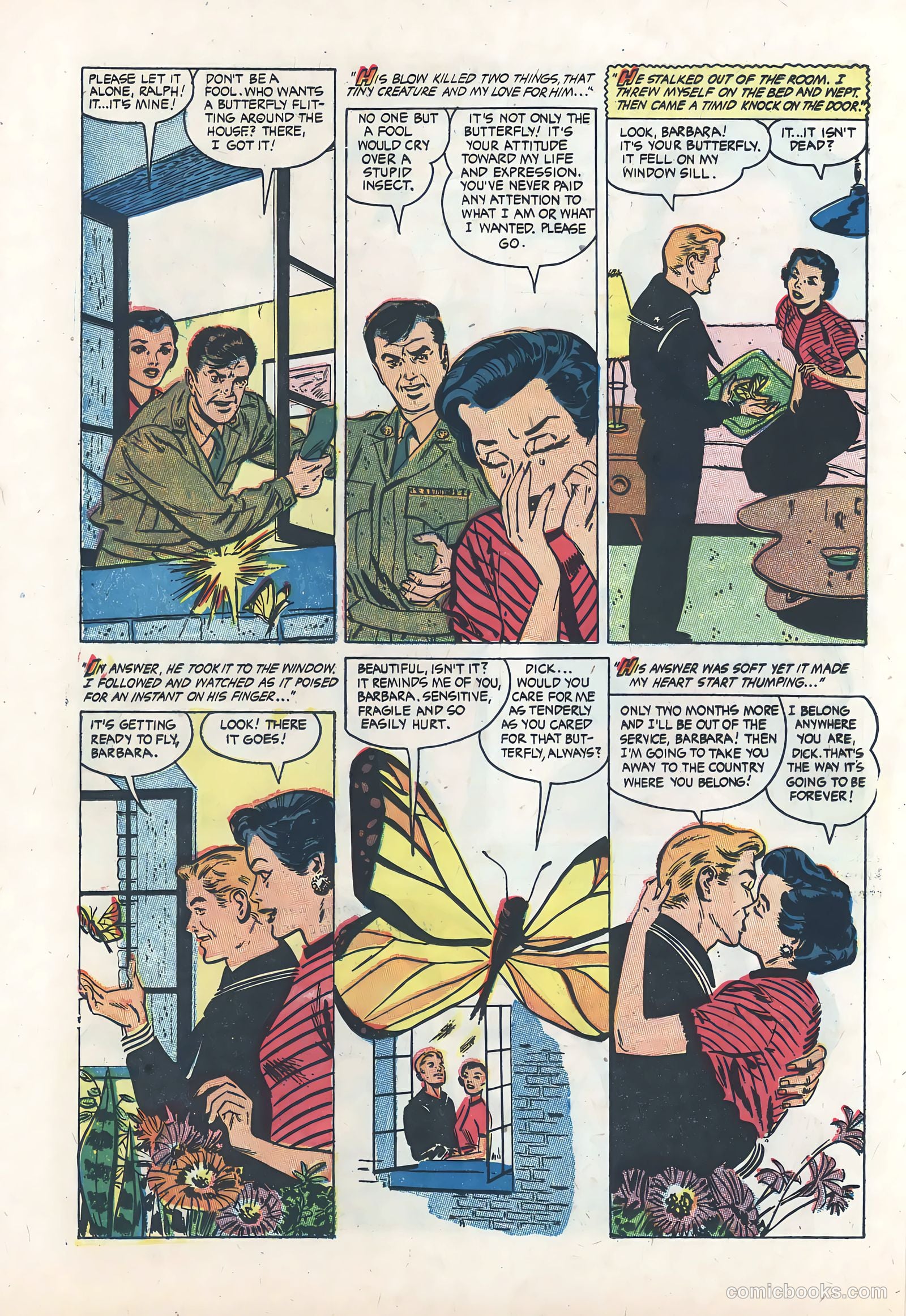 Wartime Romances #18 (1953) — page 24 of 36