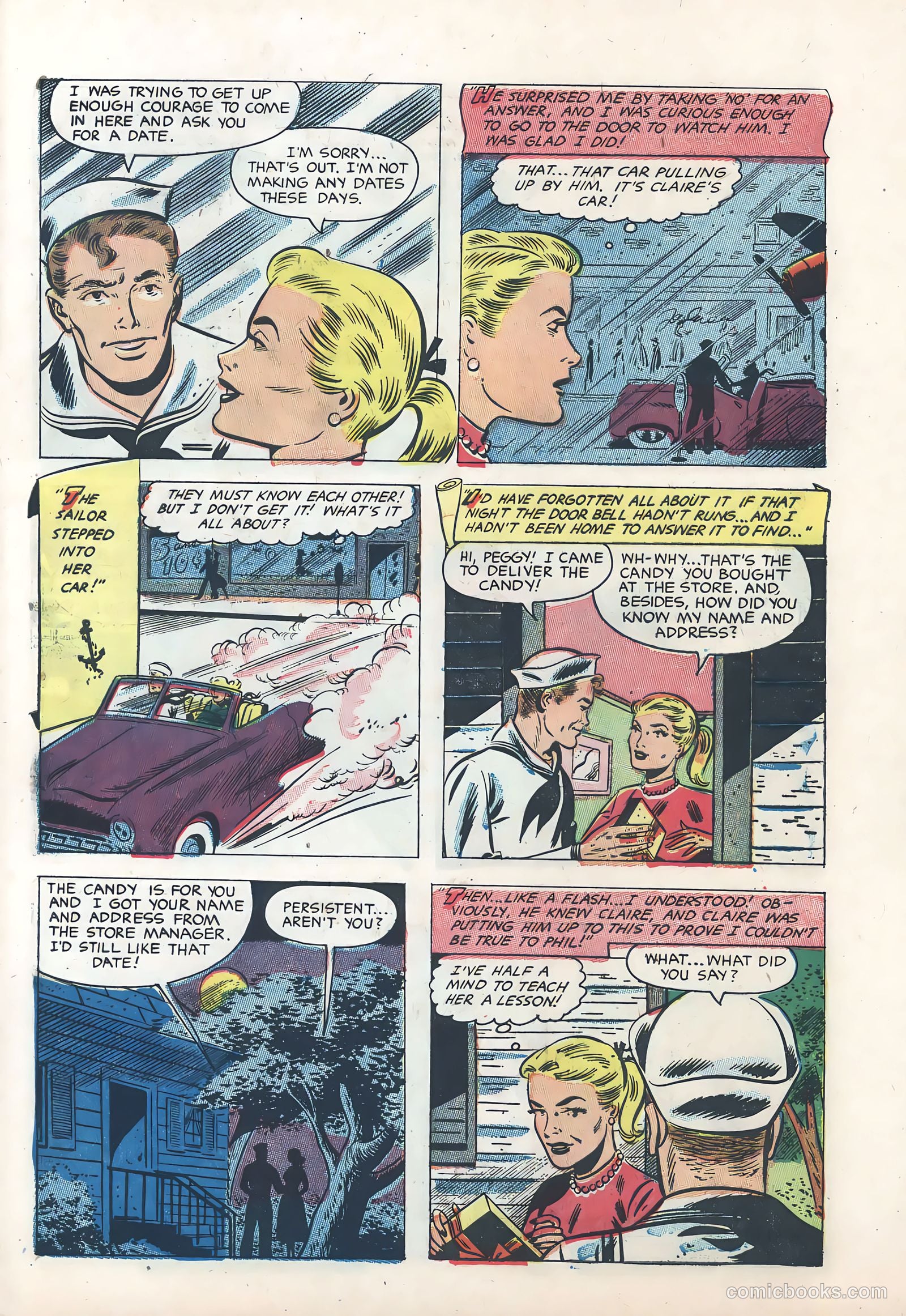 Wartime Romances #18 (1953) — page 29 of 36