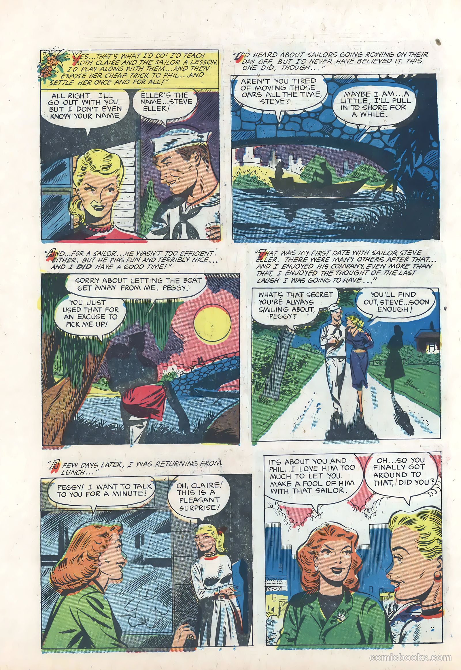 Wartime Romances #18 (1953) — page 30 of 36