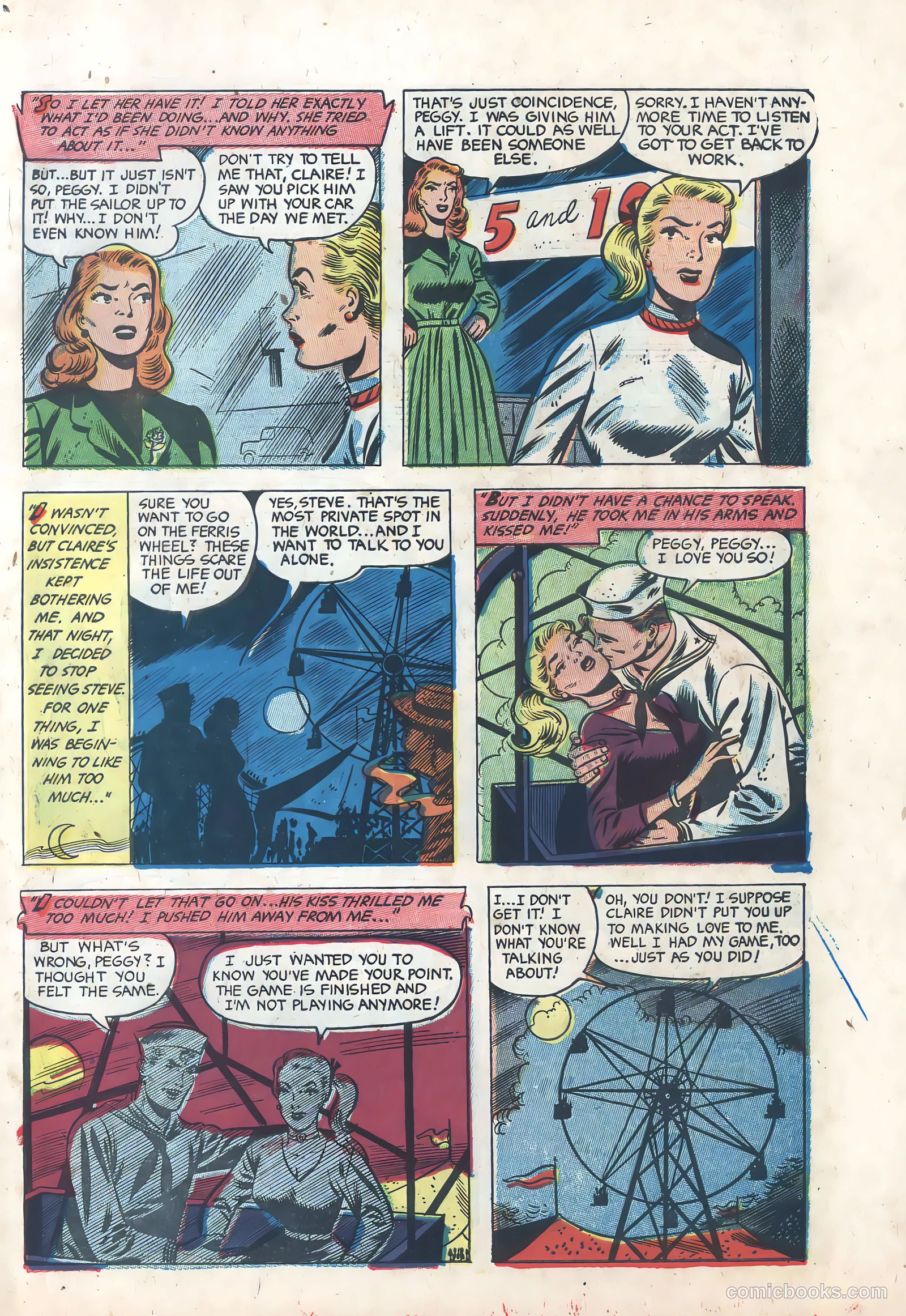 Wartime Romances #18 (1953) — page 31 of 36