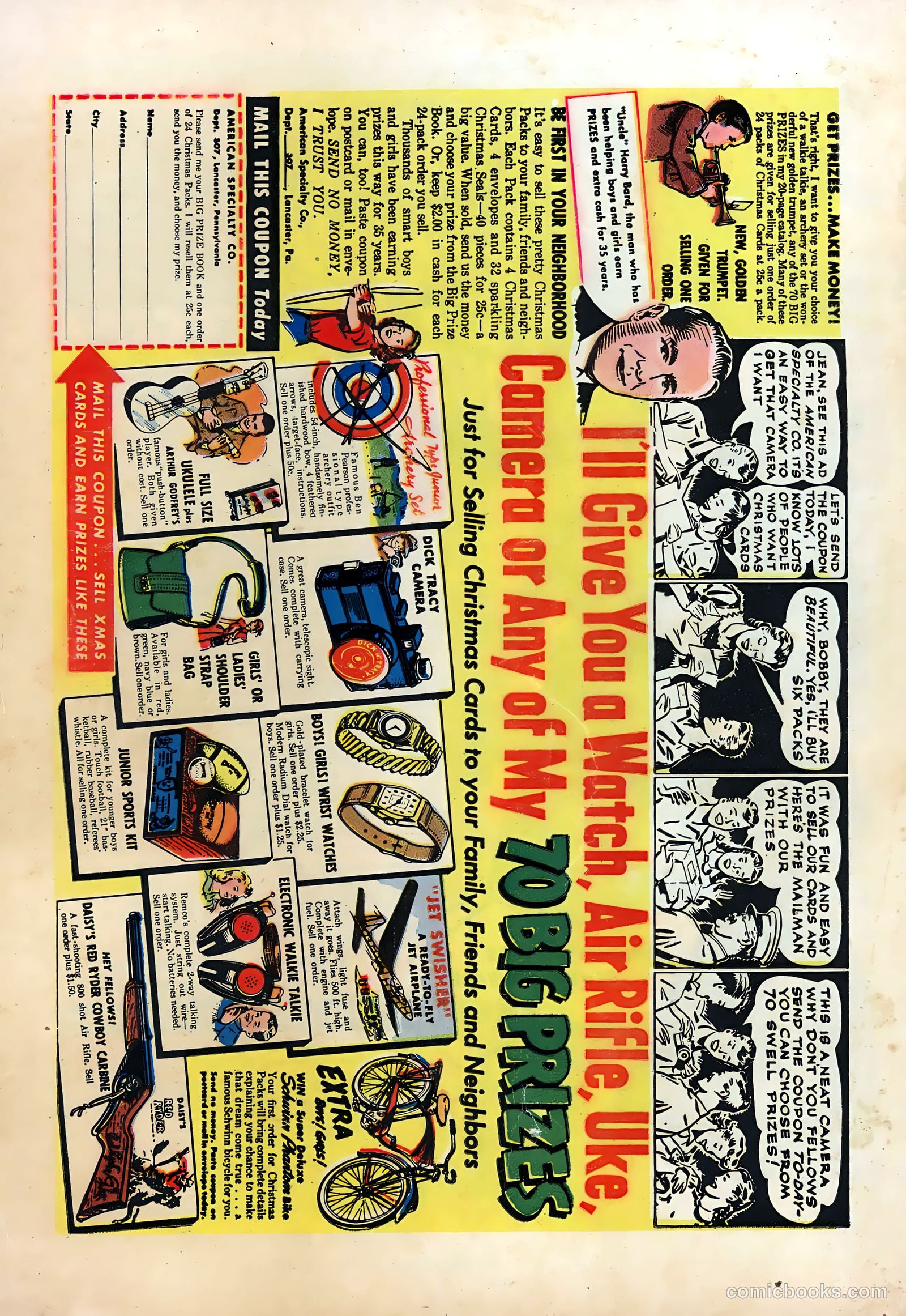 Wartime Romances #18 (1953) — page 36 of 36
