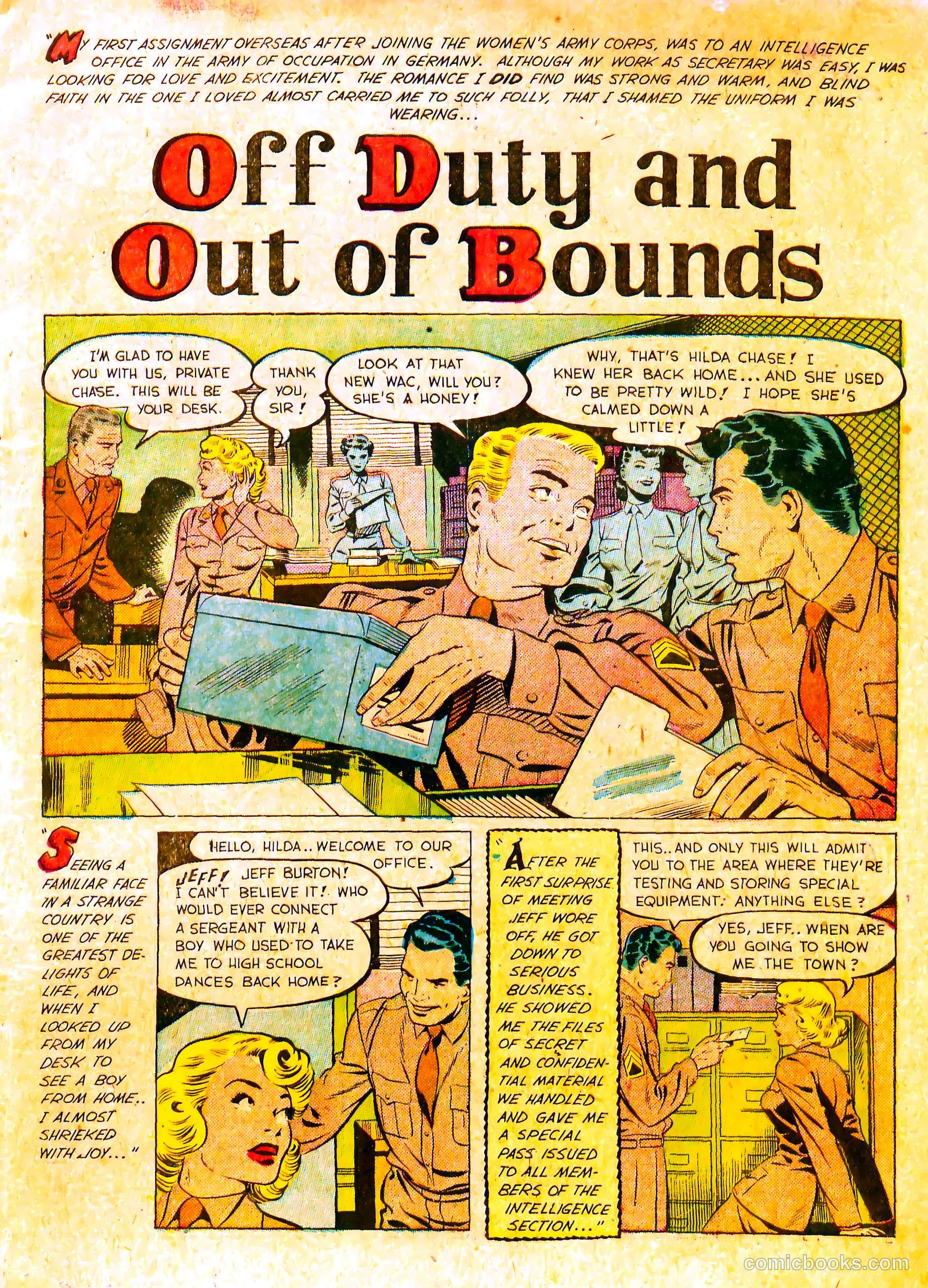 Wartime Romances #2 (1951) — page 3 of 36