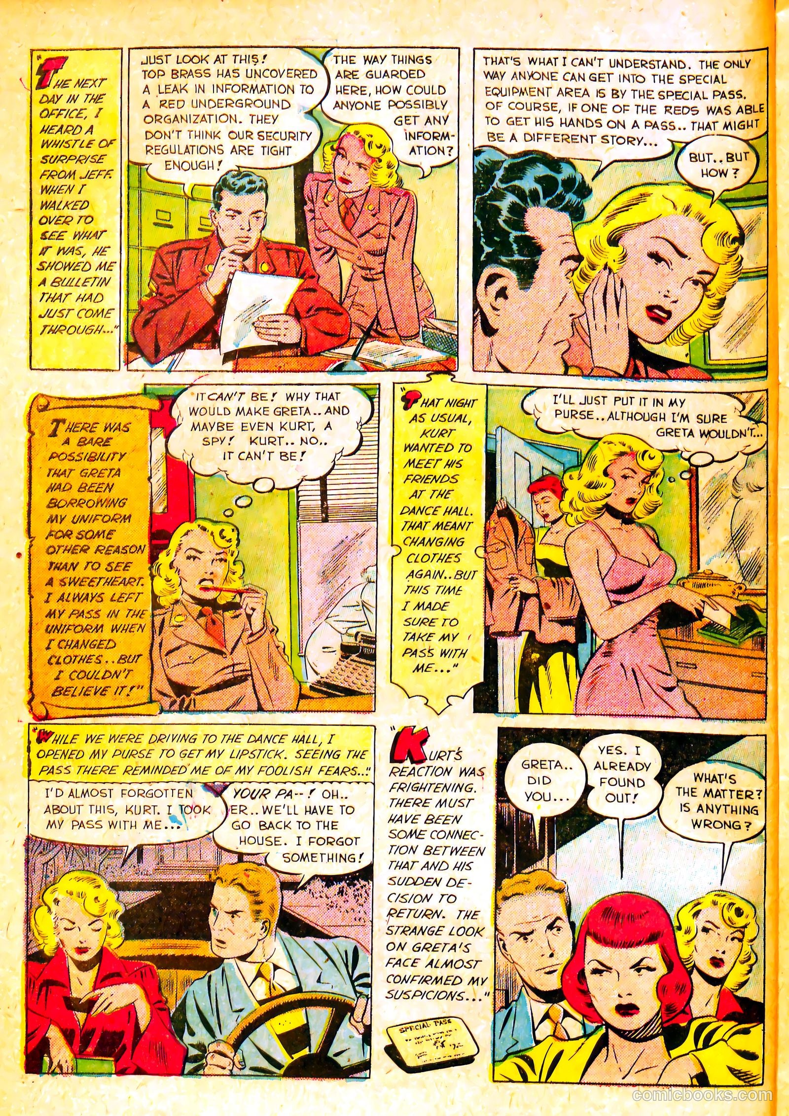 Wartime Romances #2 (1951) — page 8 of 36