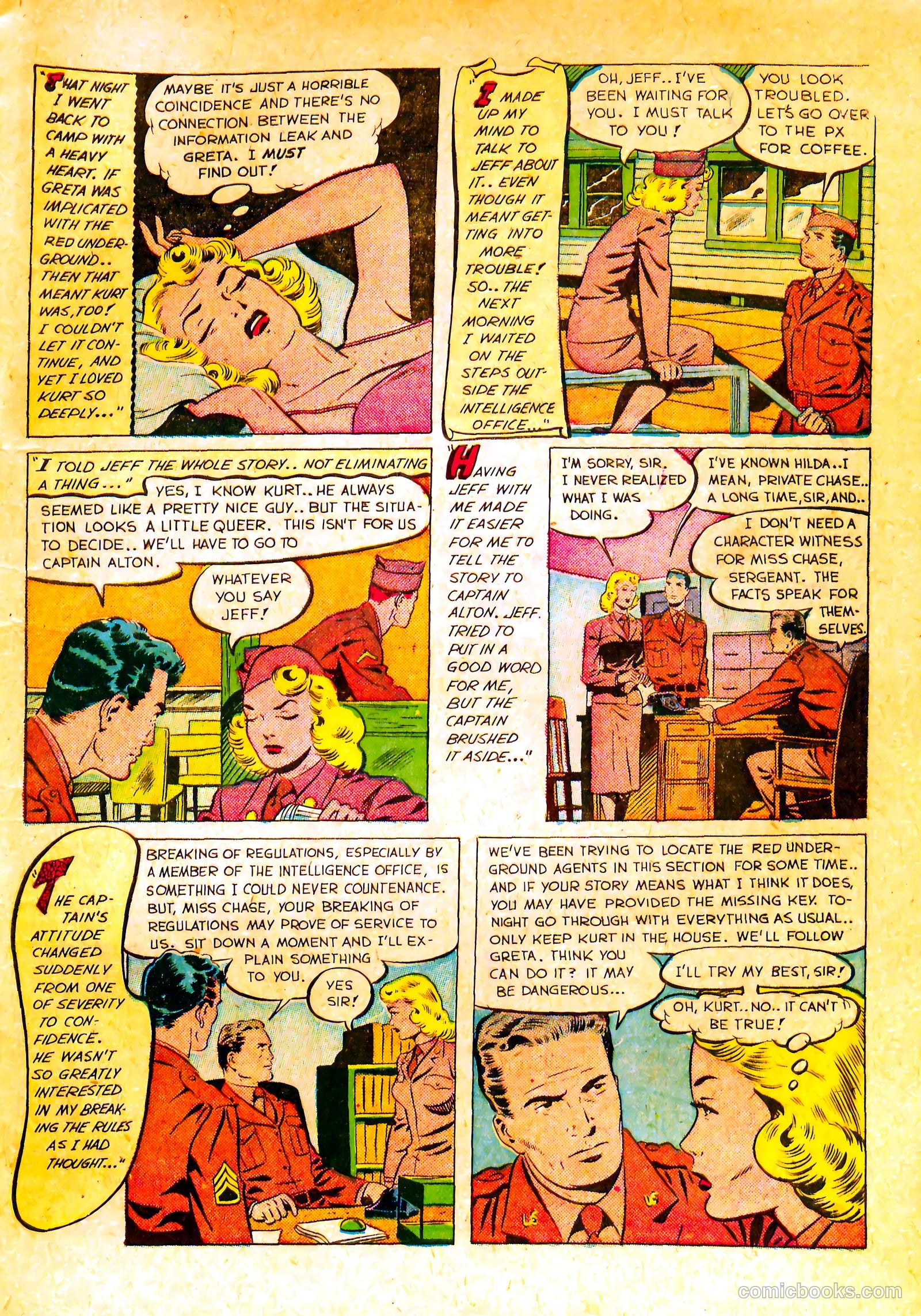 Wartime Romances #2 (1951) — page 9 of 36