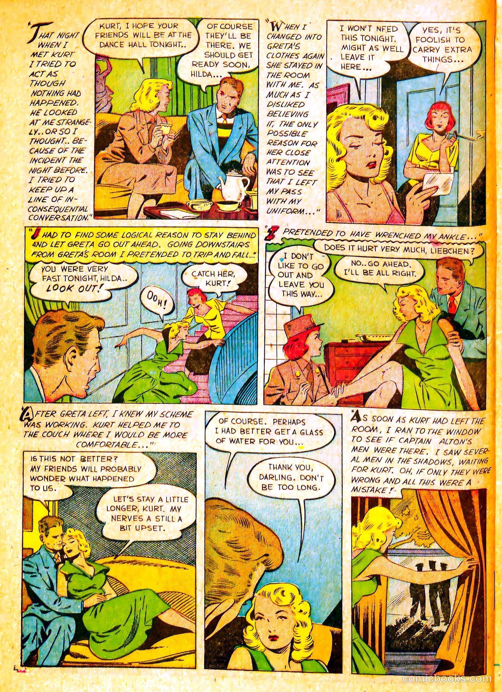 Wartime Romances #2 (1951) — page 10 of 36