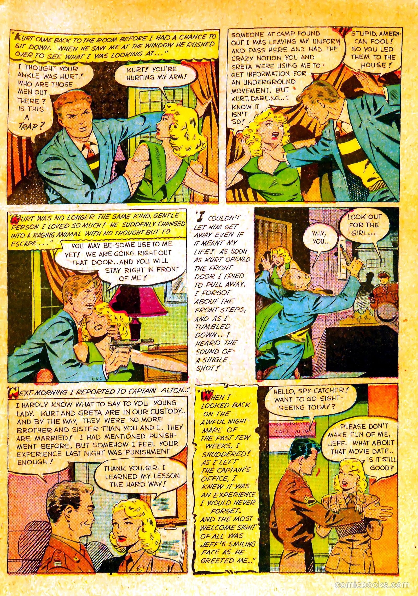 Wartime Romances #2 (1951) — page 11 of 36