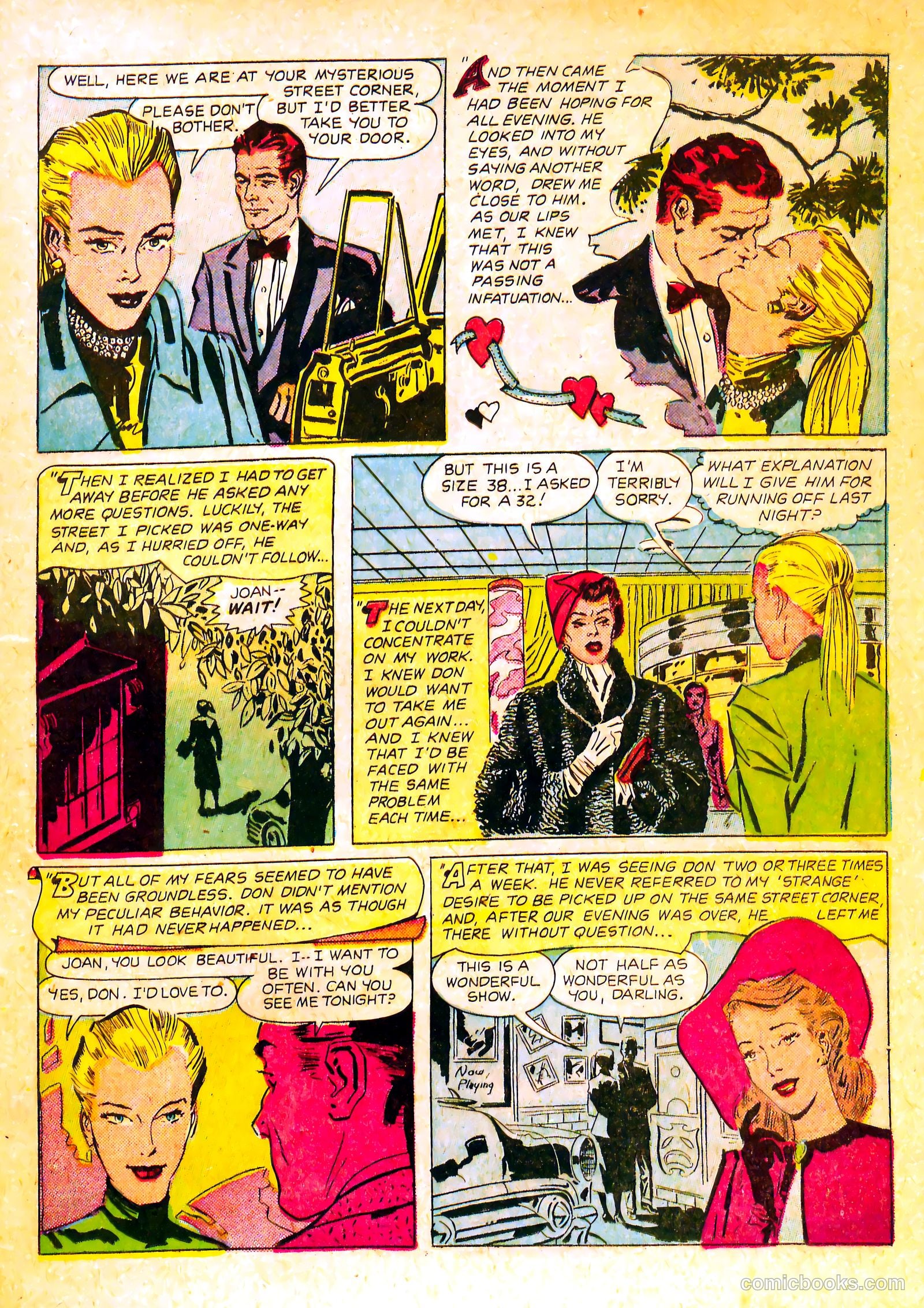 Wartime Romances #2 (1951) — page 21 of 36
