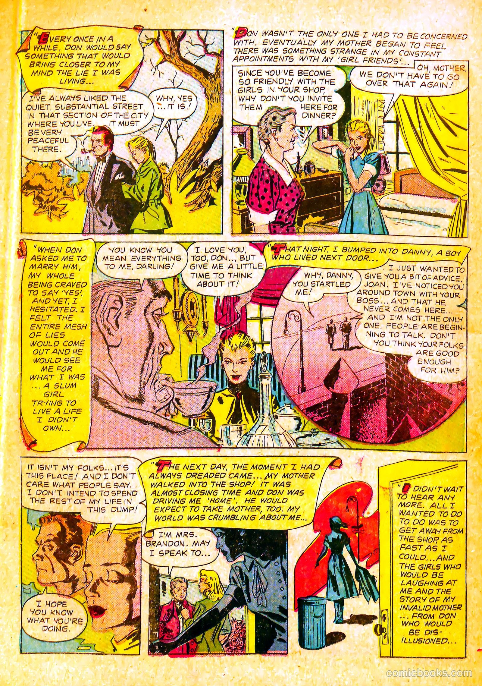 Wartime Romances #2 (1951) — page 22 of 36