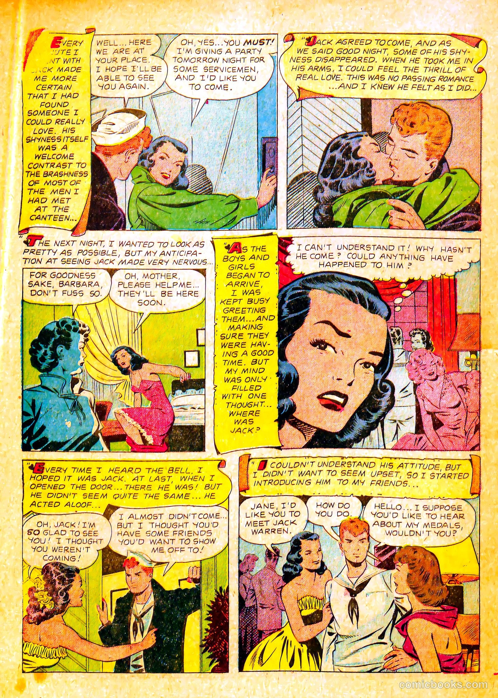 Wartime Romances #2 (1951) — page 30 of 36