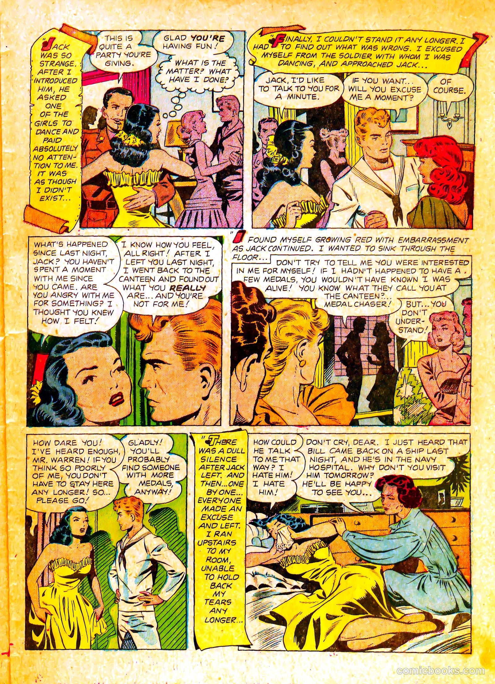 Wartime Romances #2 (1951) — page 31 of 36