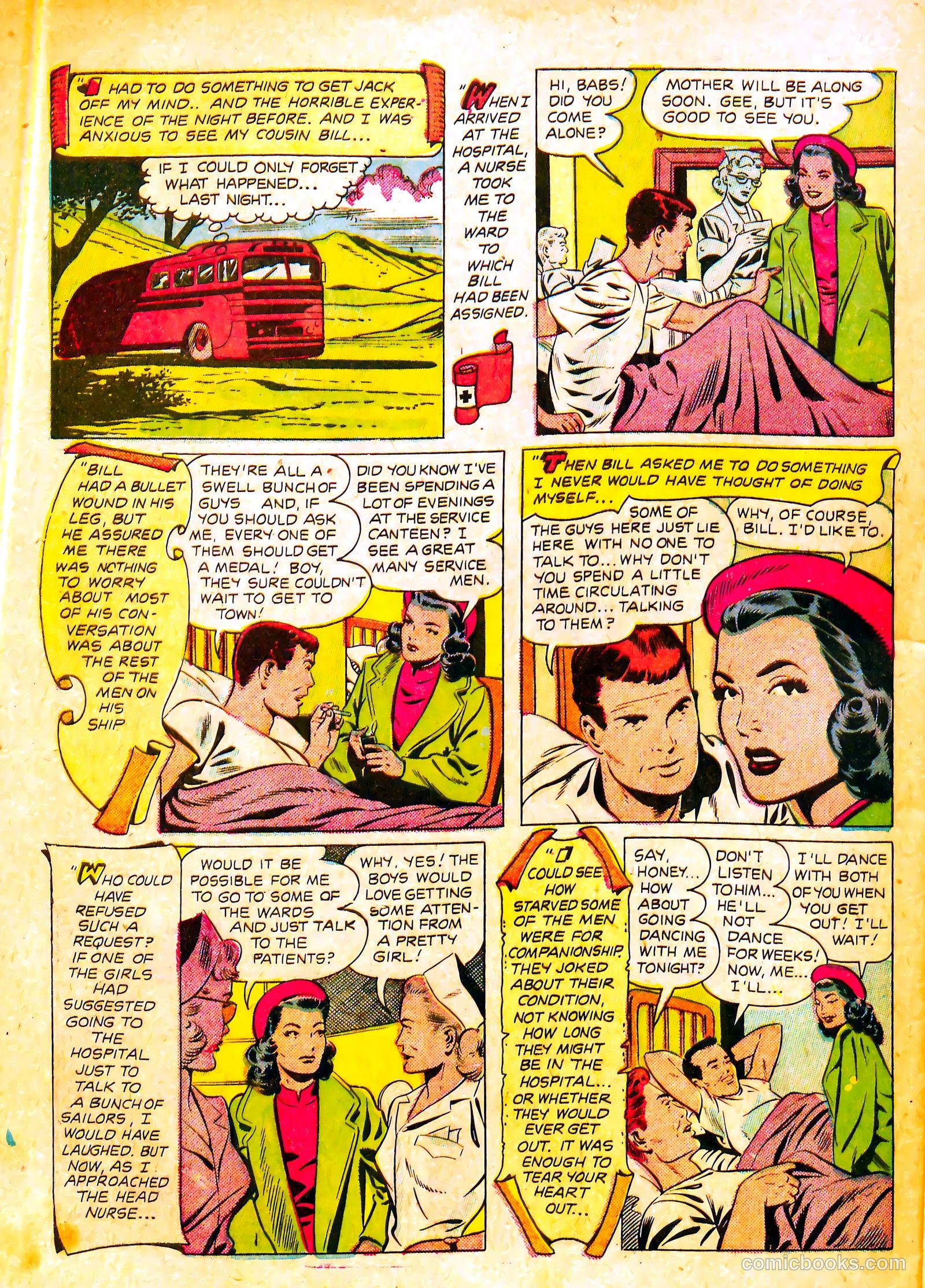 Wartime Romances #2 (1951) — page 32 of 36