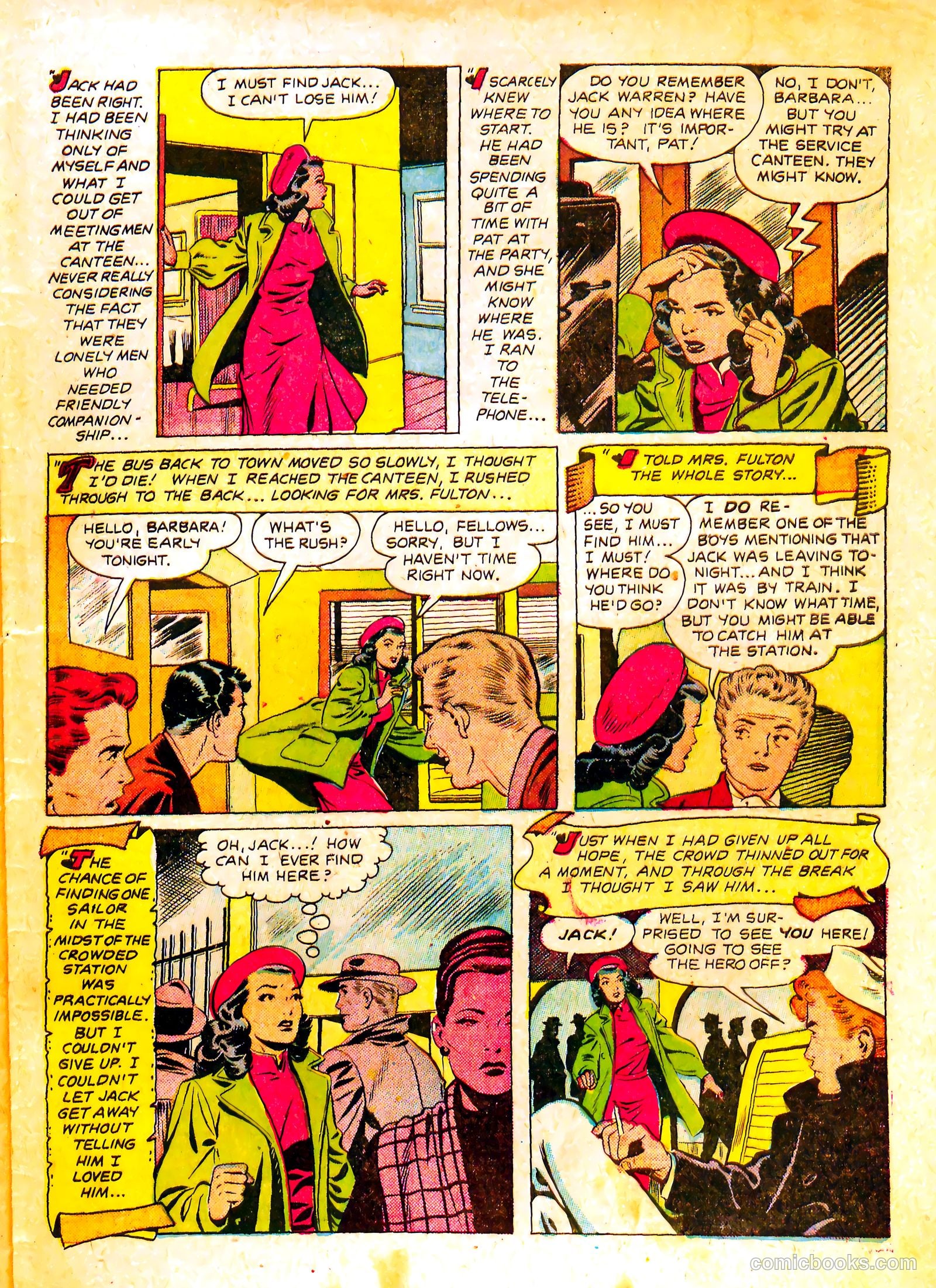 Wartime Romances #2 (1951) — page 33 of 36