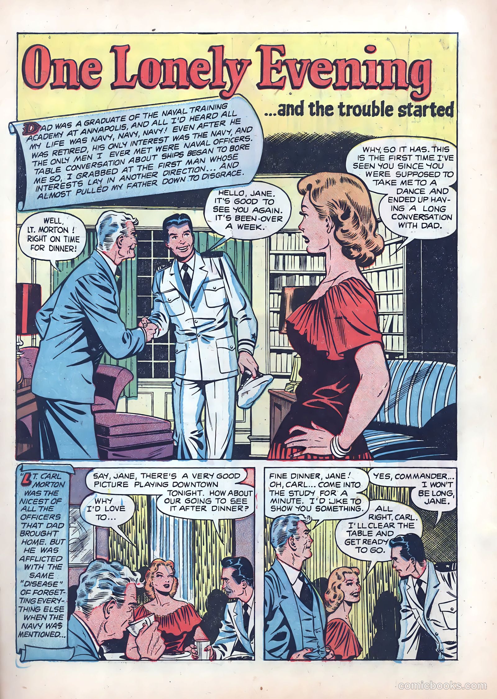 Wartime Romances #3 (1951) — page 3 of 36