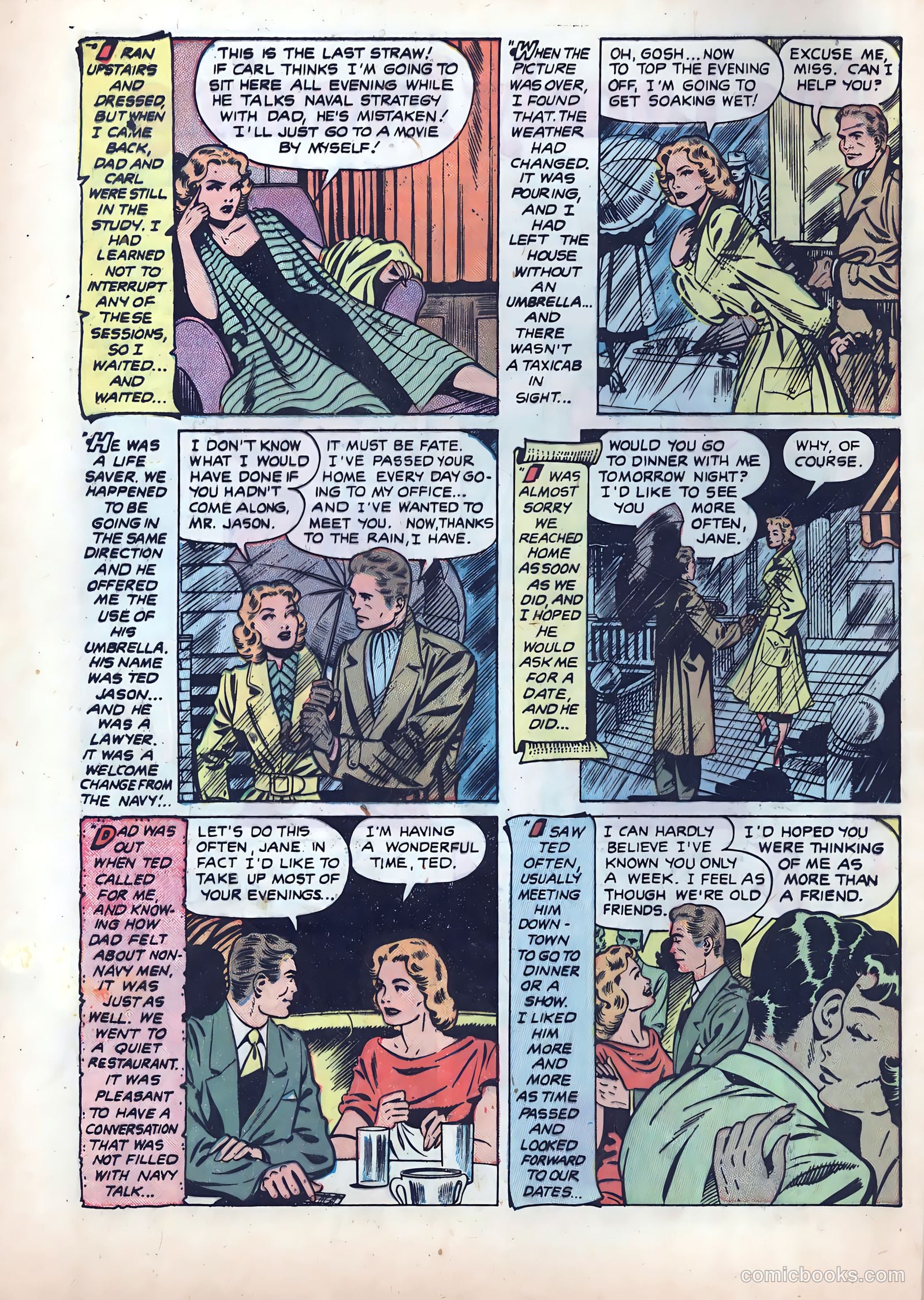 Wartime Romances #3 (1951) — page 4 of 36