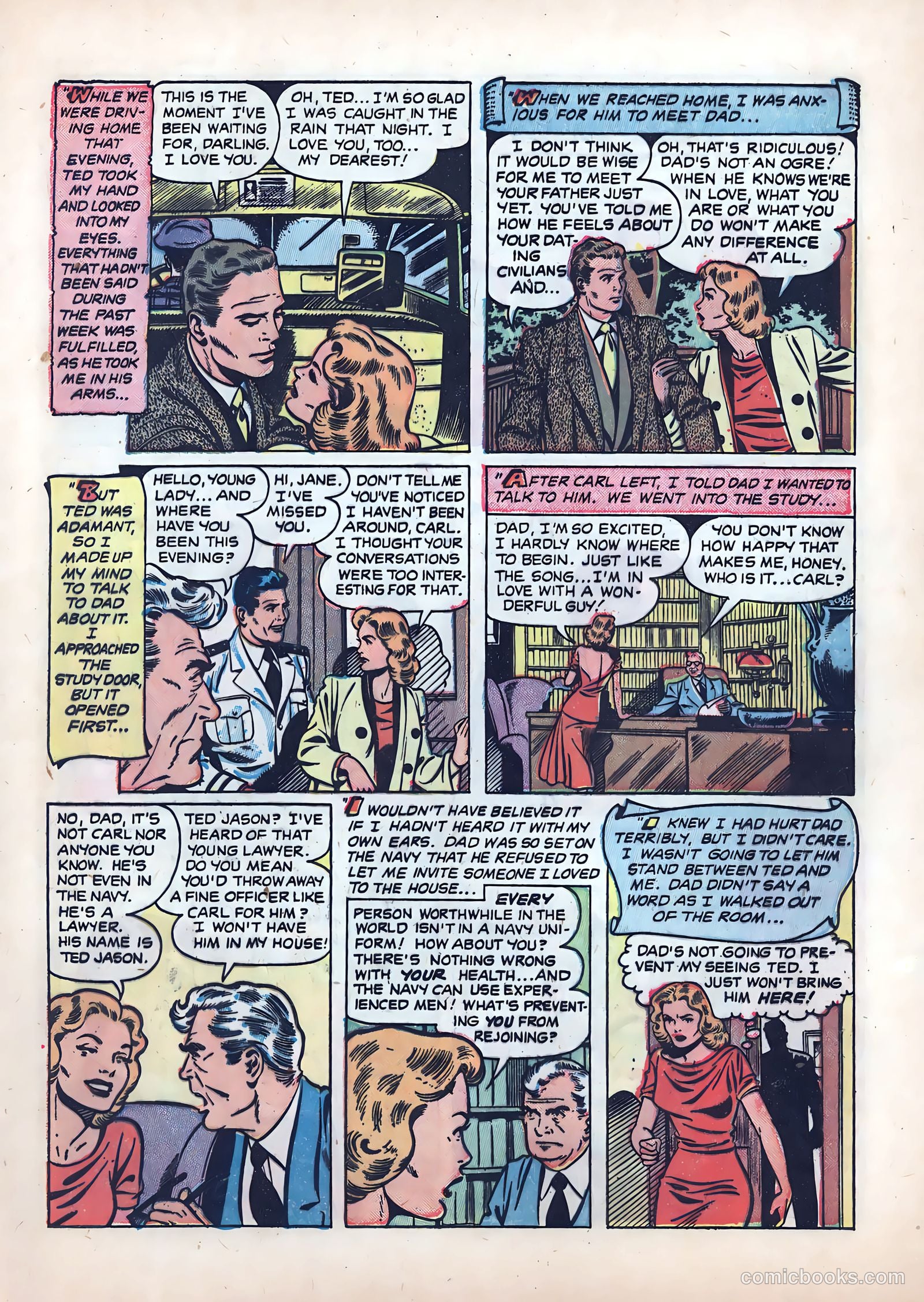 Wartime Romances #3 (1951) — page 5 of 36