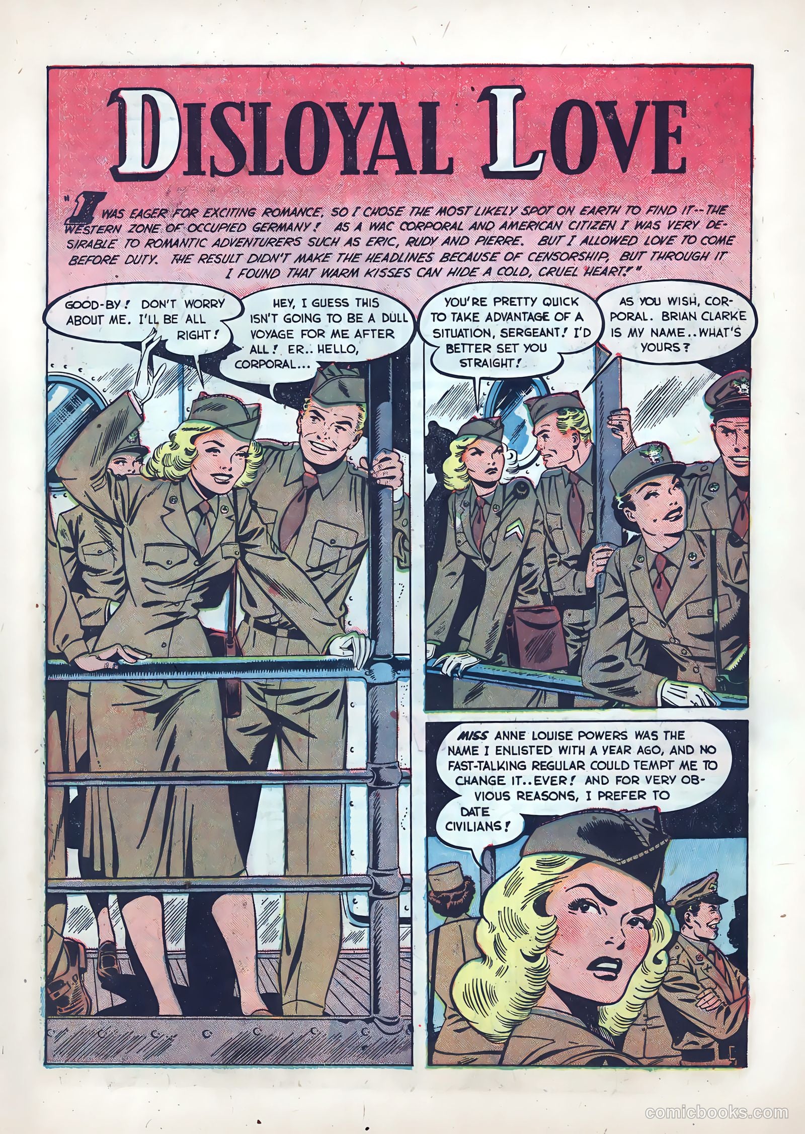 Wartime Romances #3 (1951) — page 11 of 36