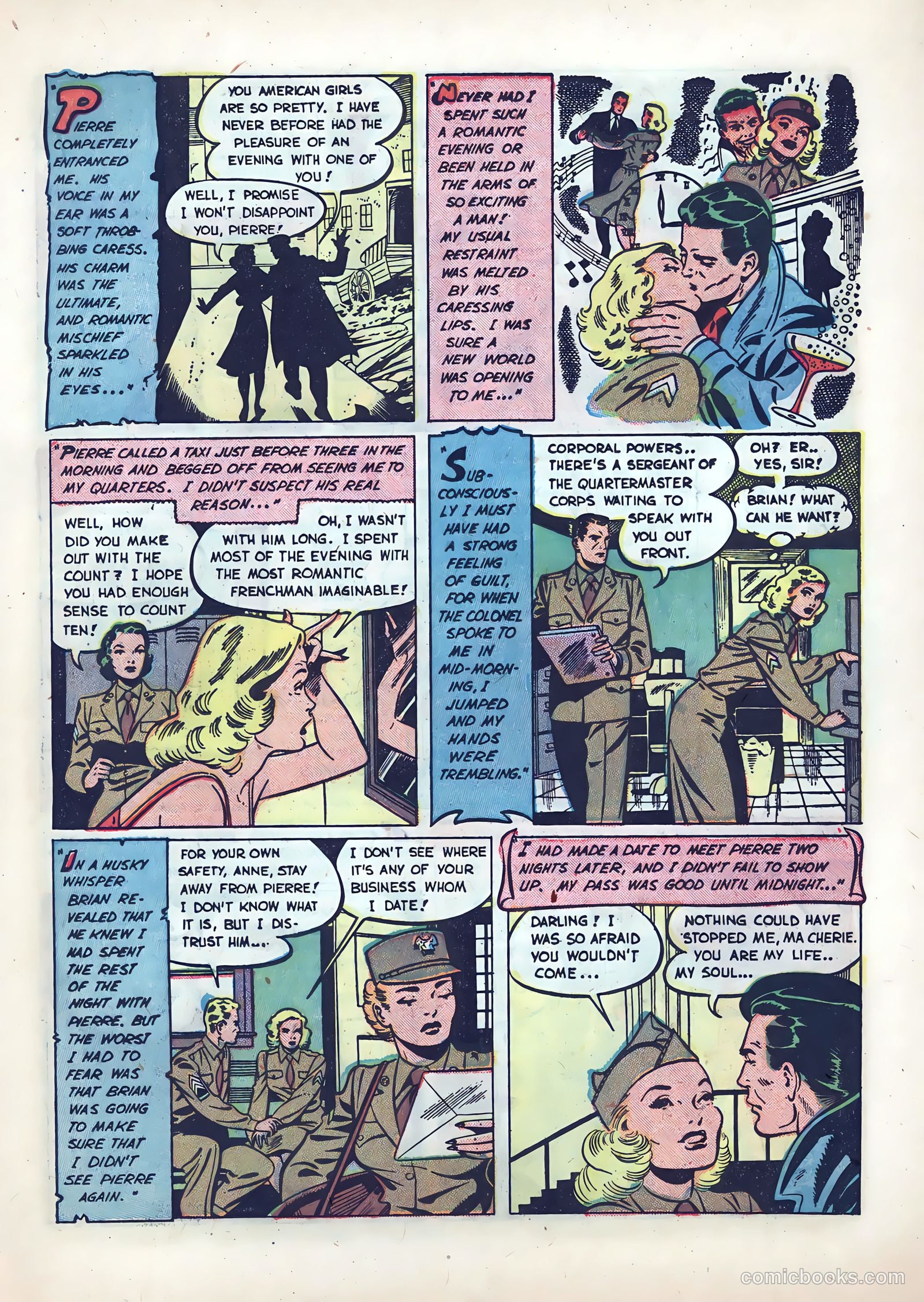 Wartime Romances #3 (1951) — page 15 of 36