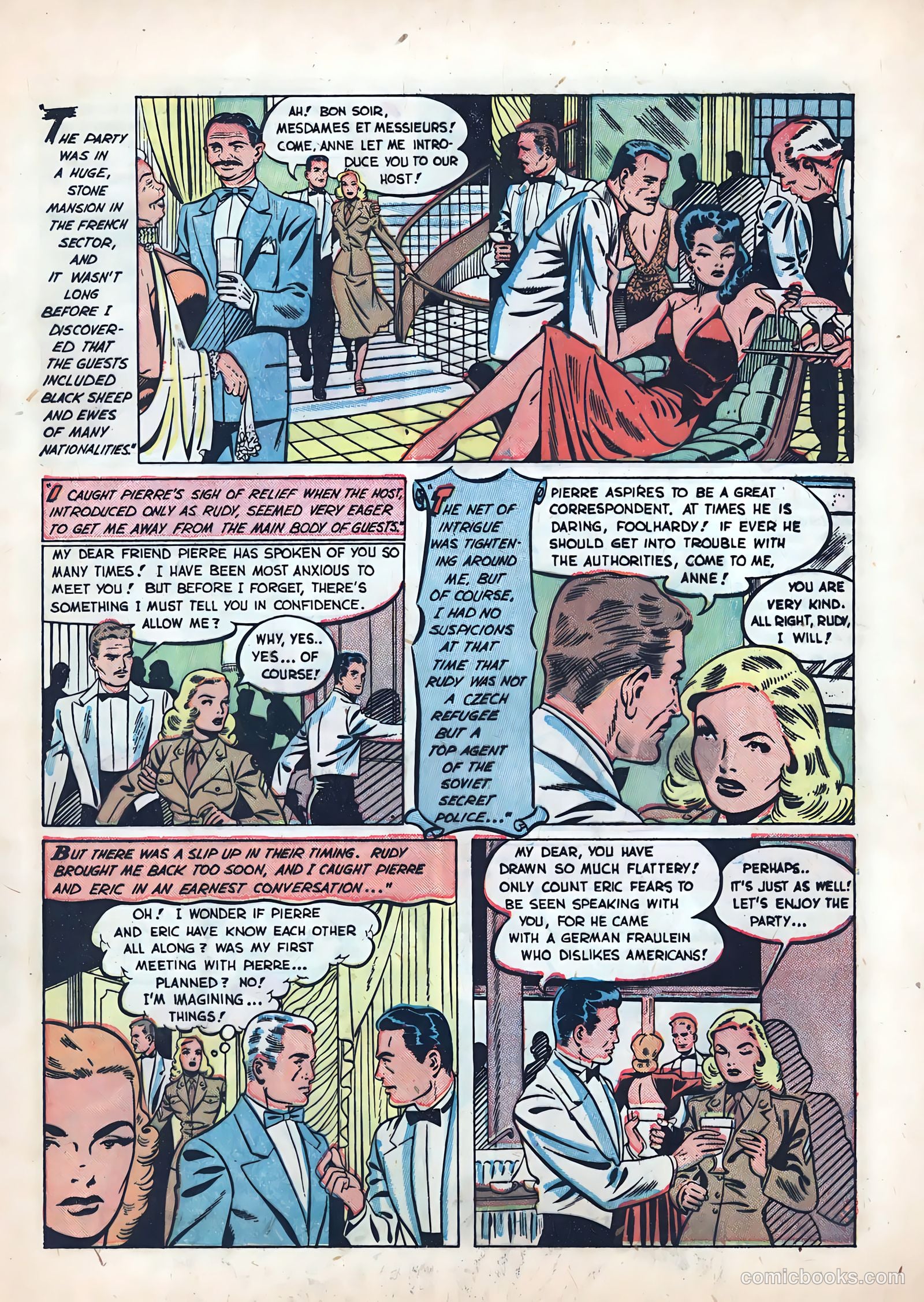 Wartime Romances #3 (1951) — page 17 of 36