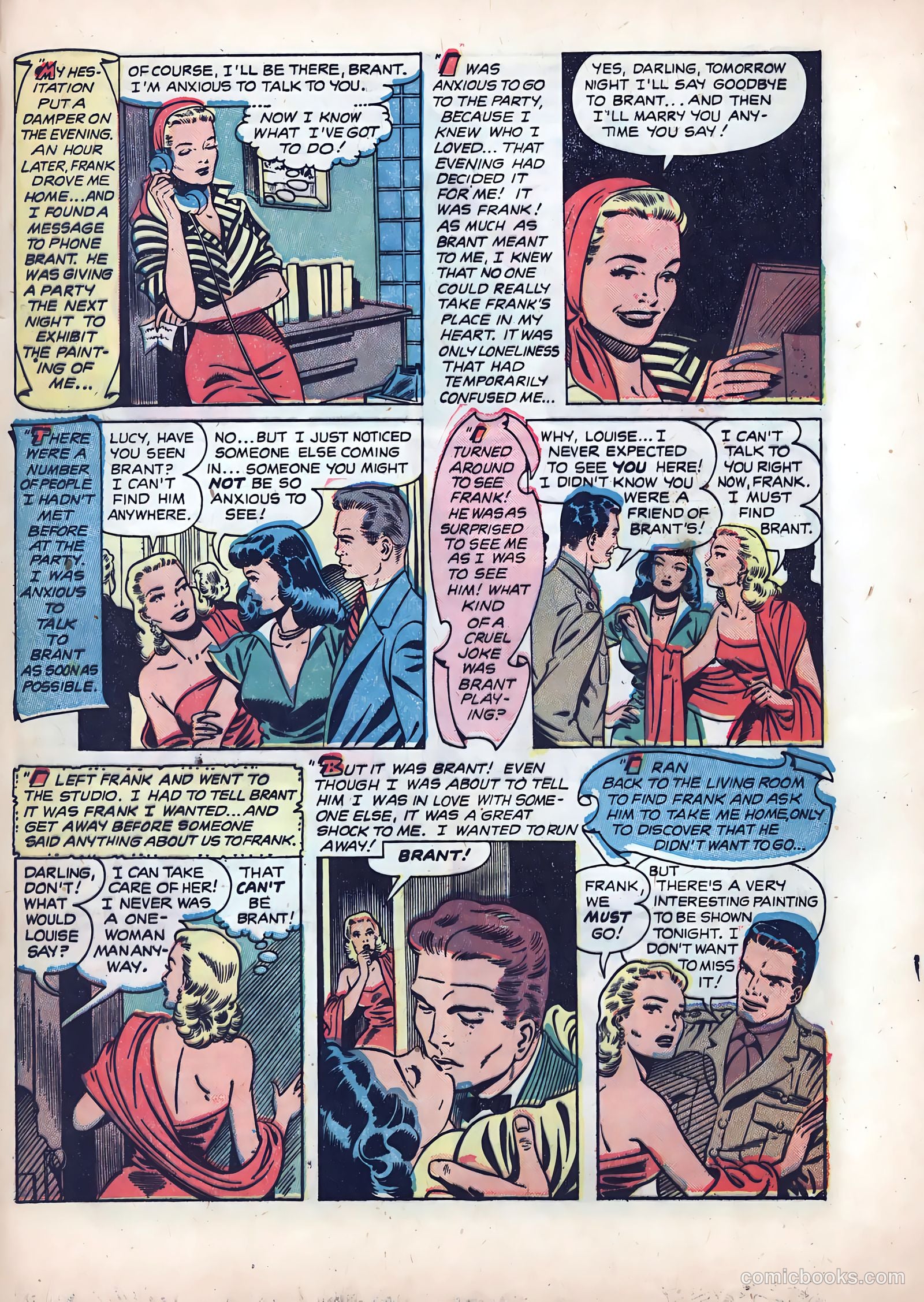 Wartime Romances #3 (1951) — page 25 of 36