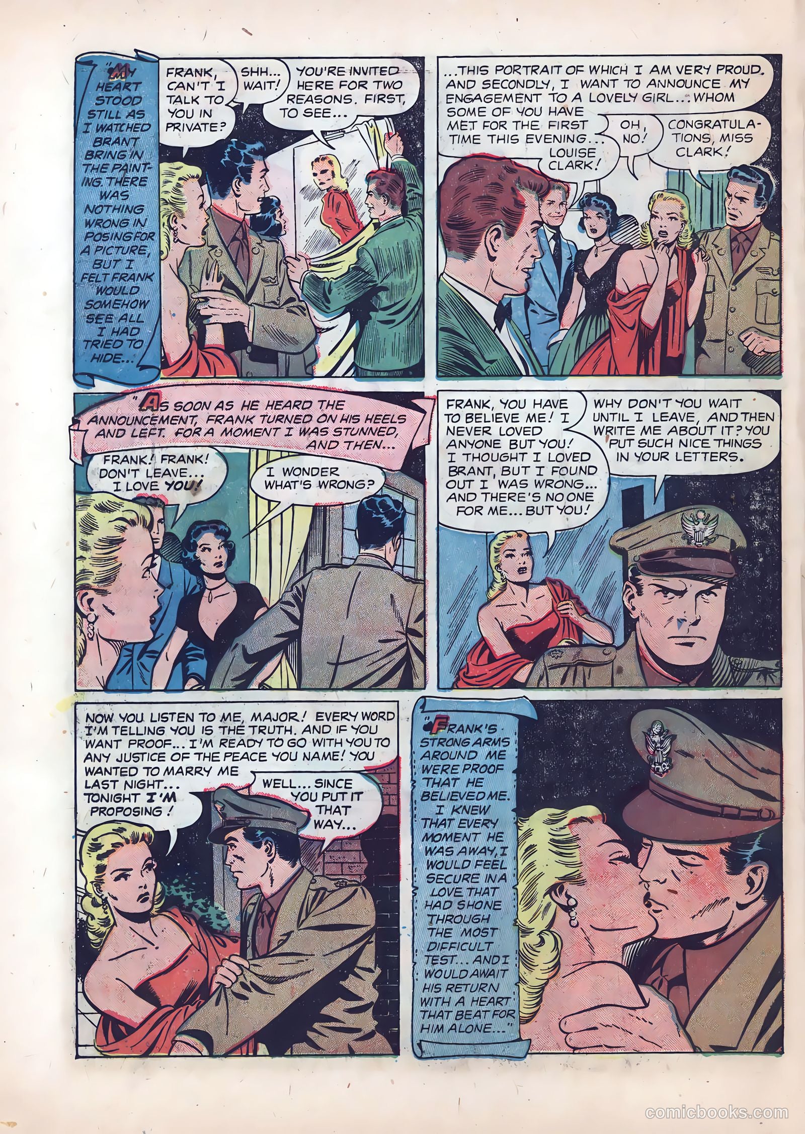 Wartime Romances #3 (1951) — page 26 of 36