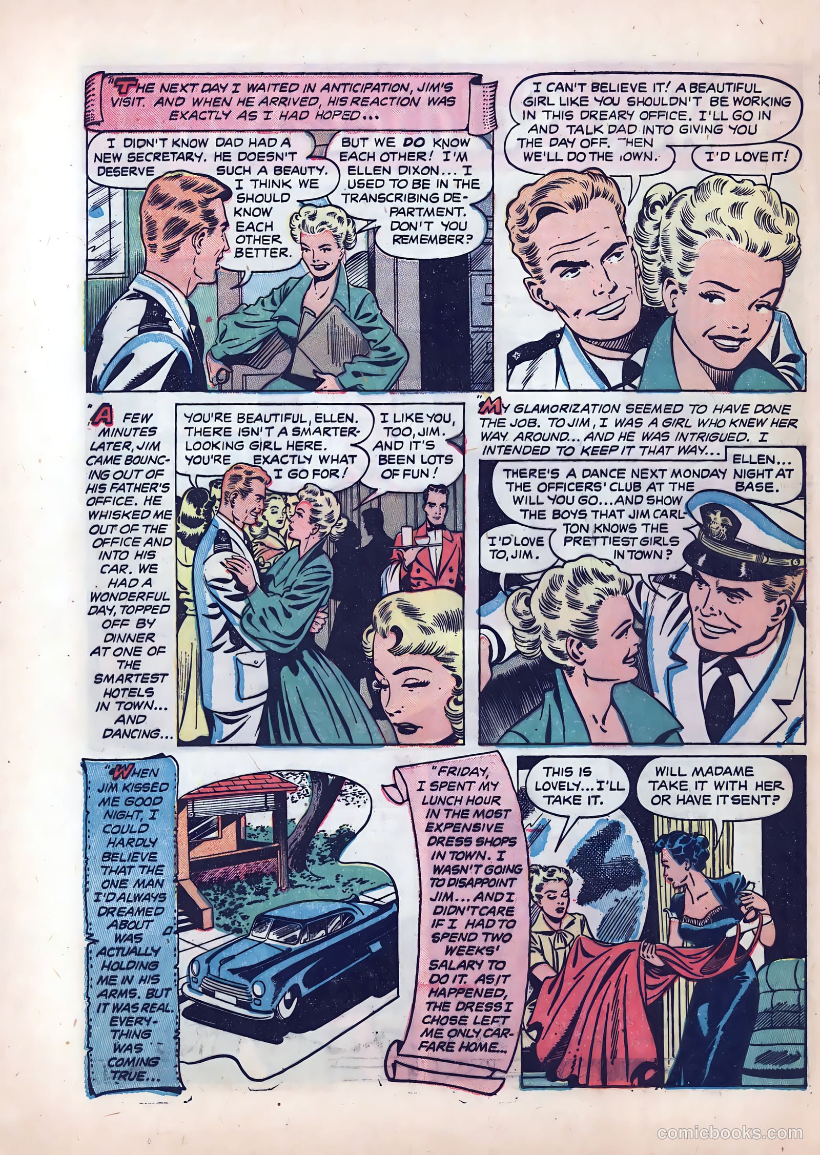 Wartime Romances #3 (1951) — page 28 of 36