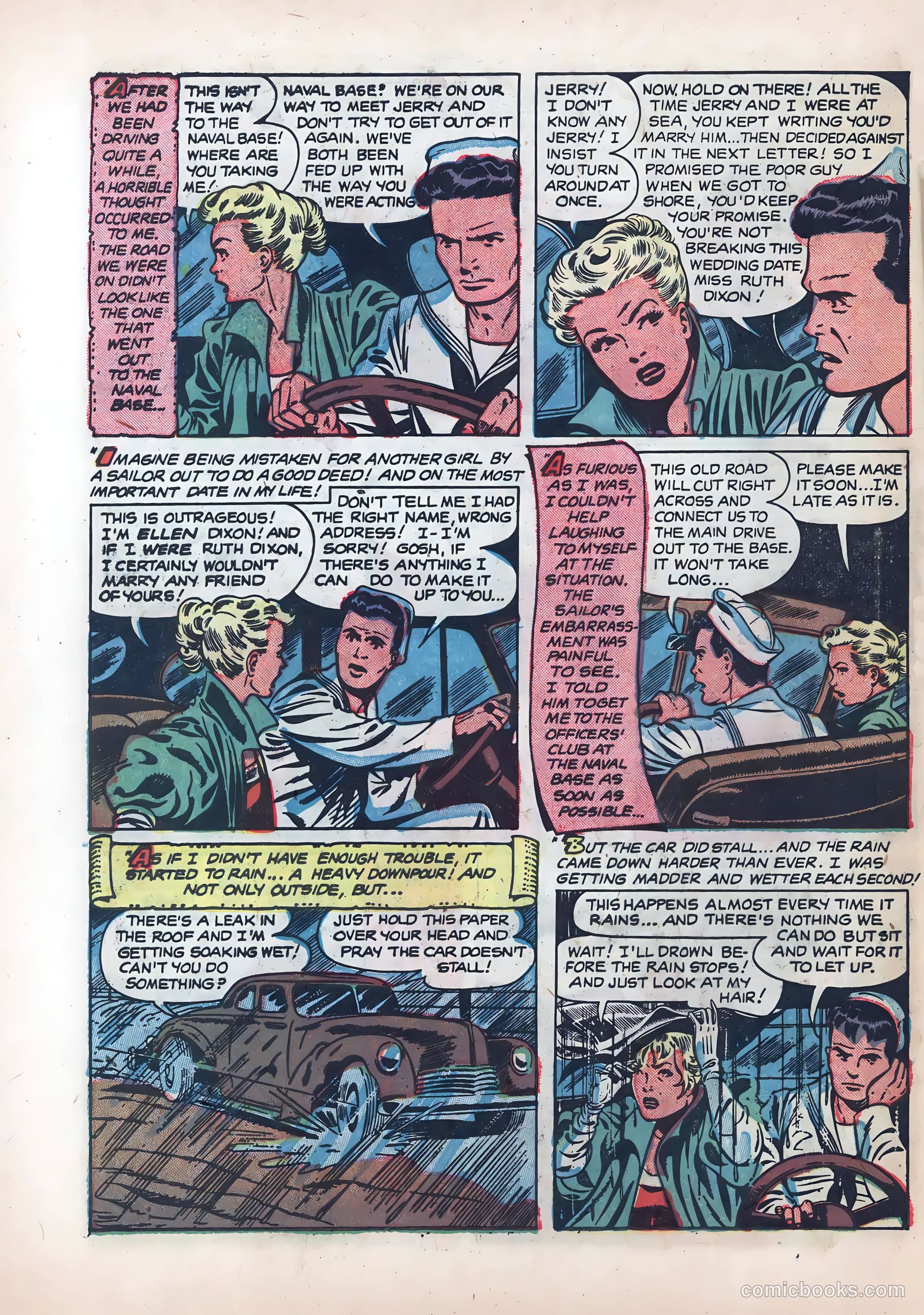Wartime Romances #3 (1951) — page 30 of 36