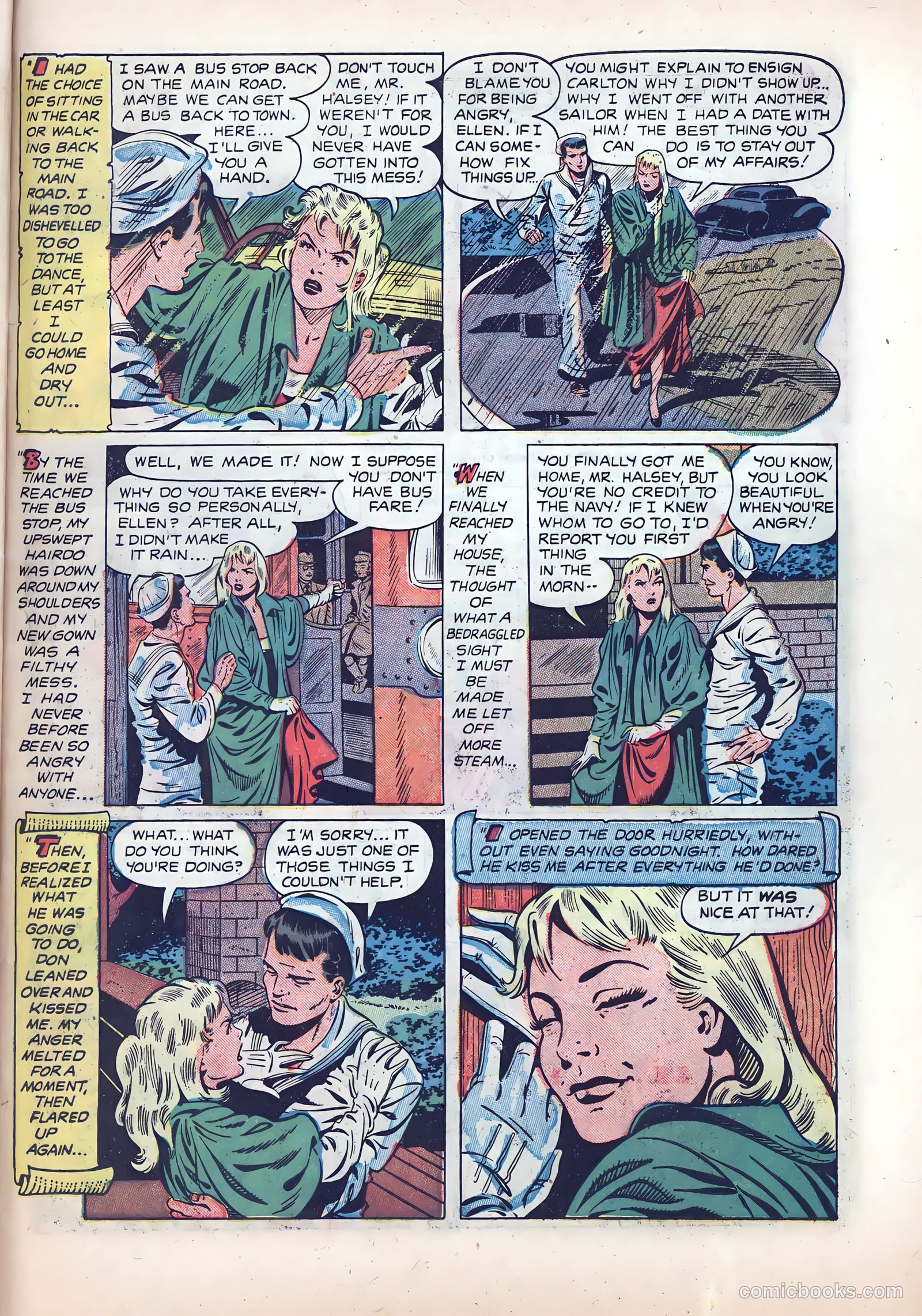 Wartime Romances #3 (1951) — page 31 of 36