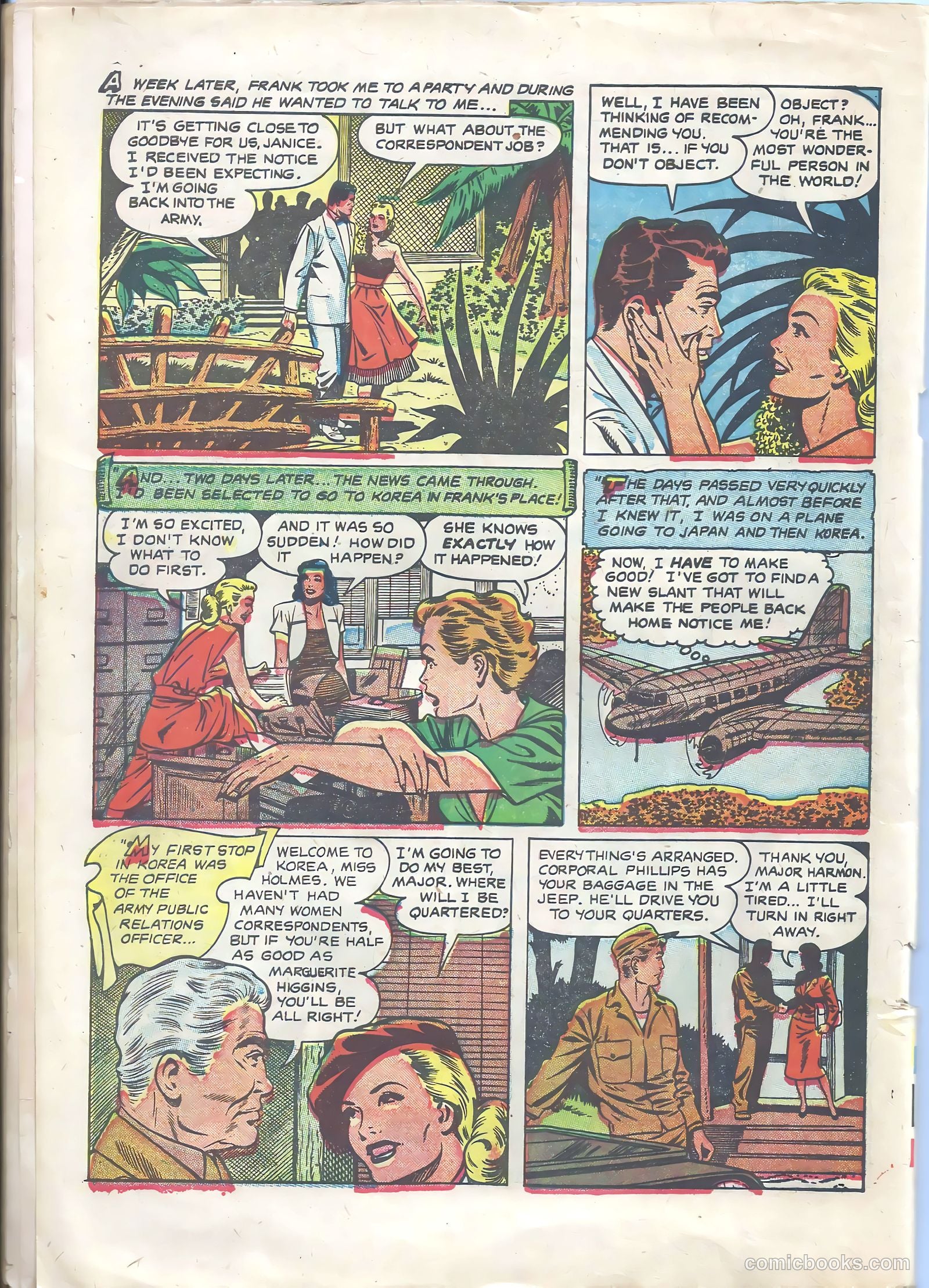 Wartime Romances #4 (1952) — page 4 of 36