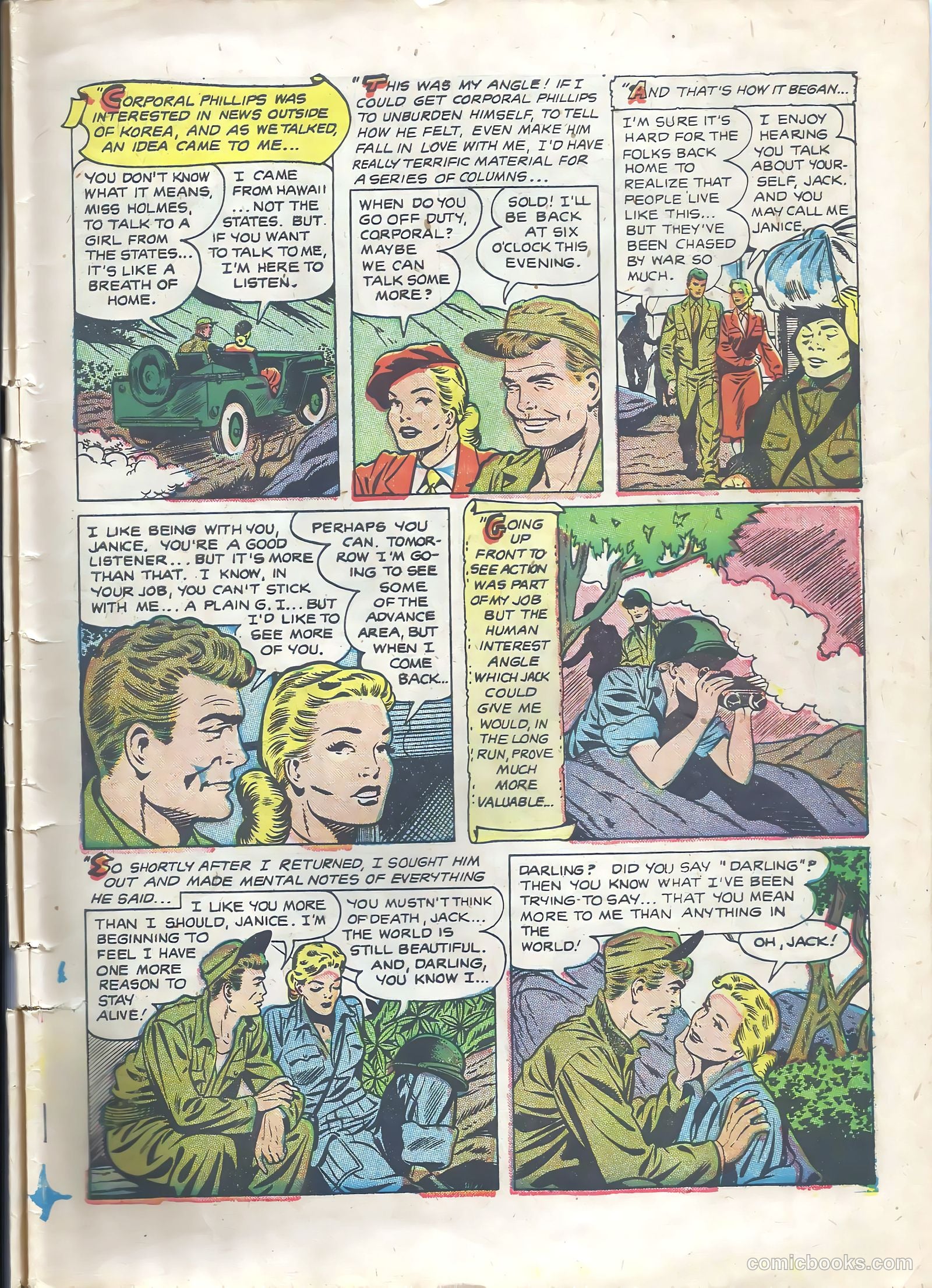 Wartime Romances #4 (1952) — page 5 of 36