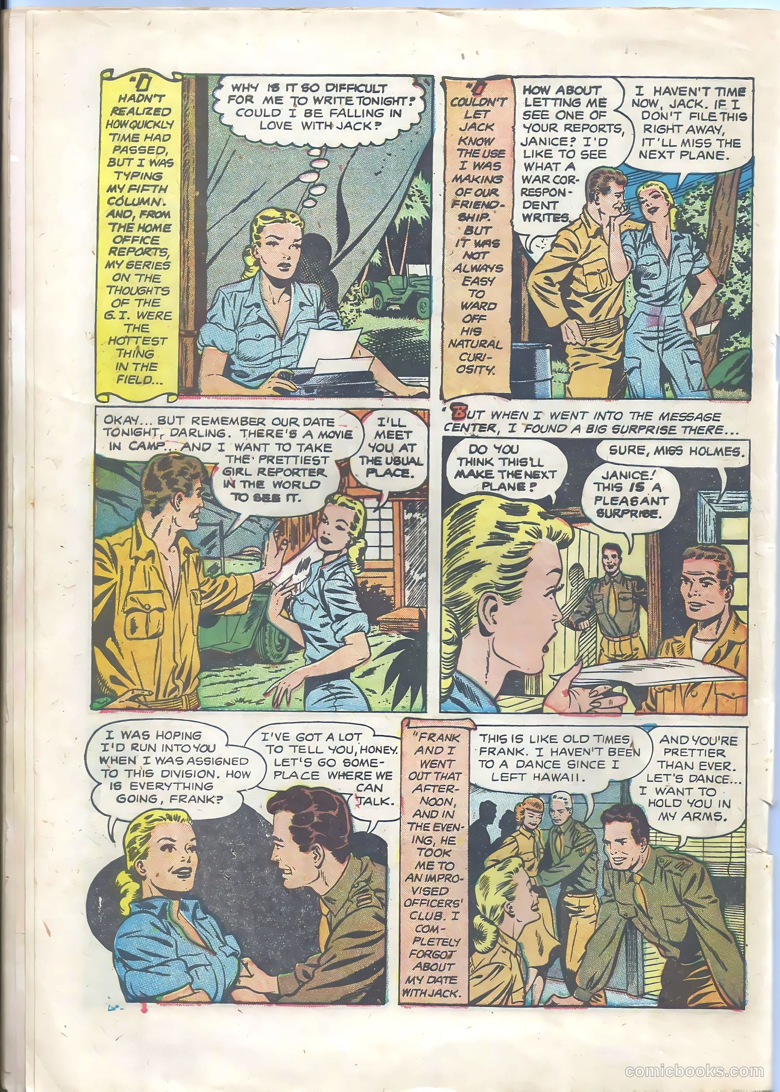 Wartime Romances #4 (1952) — page 6 of 36