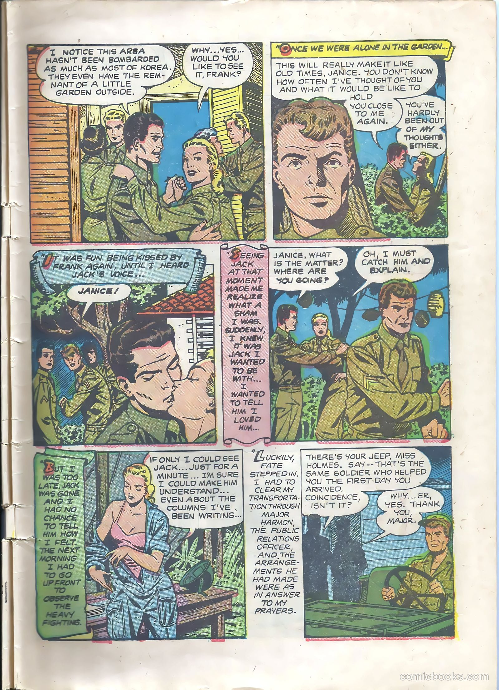 Wartime Romances #4 (1952) — page 7 of 36