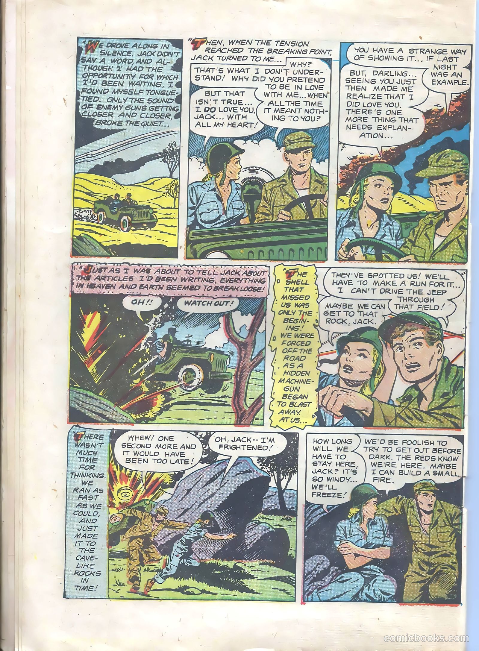 Wartime Romances #4 (1952) — page 8 of 36