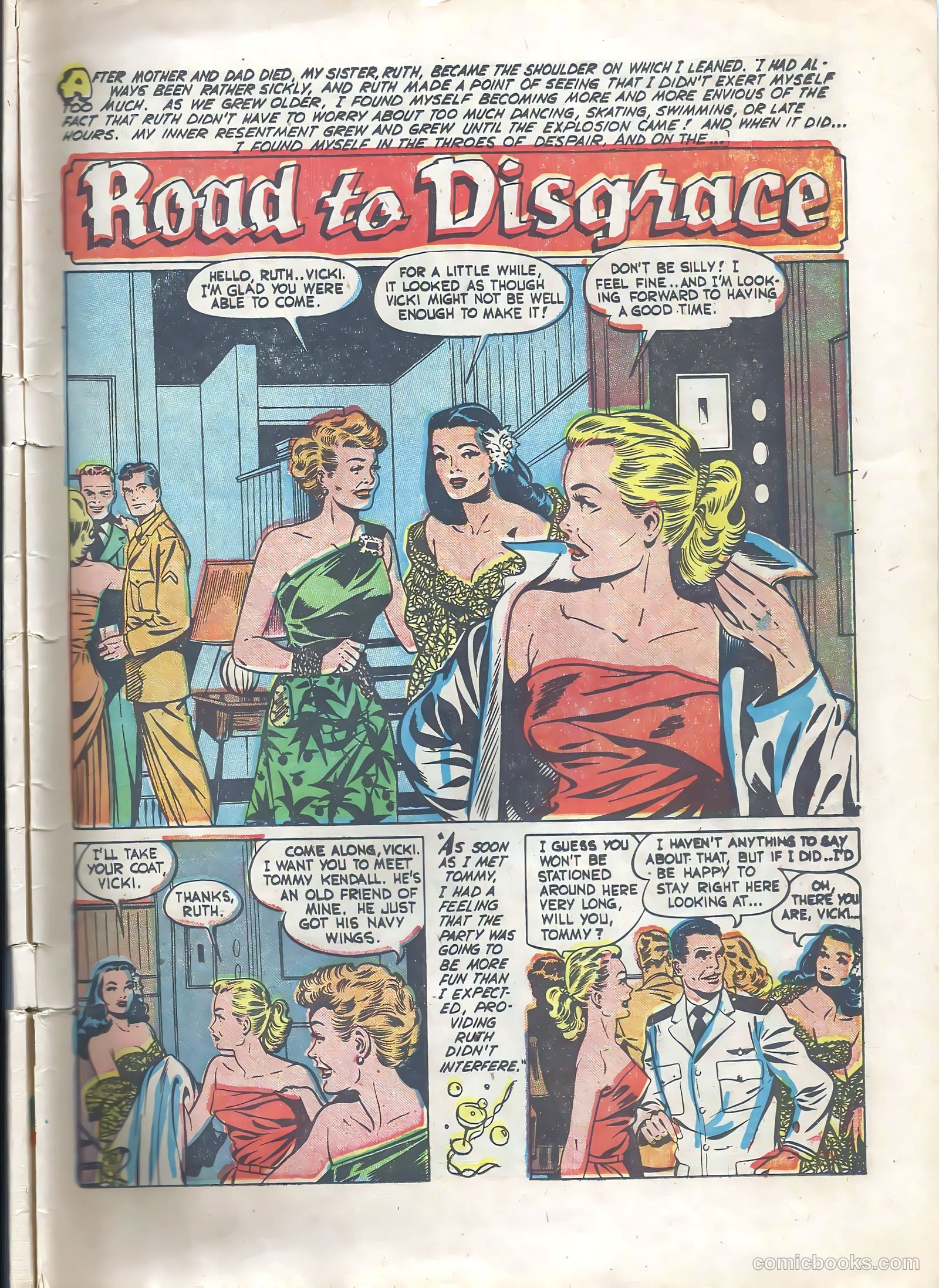 Wartime Romances #4 (1952) — page 11 of 36