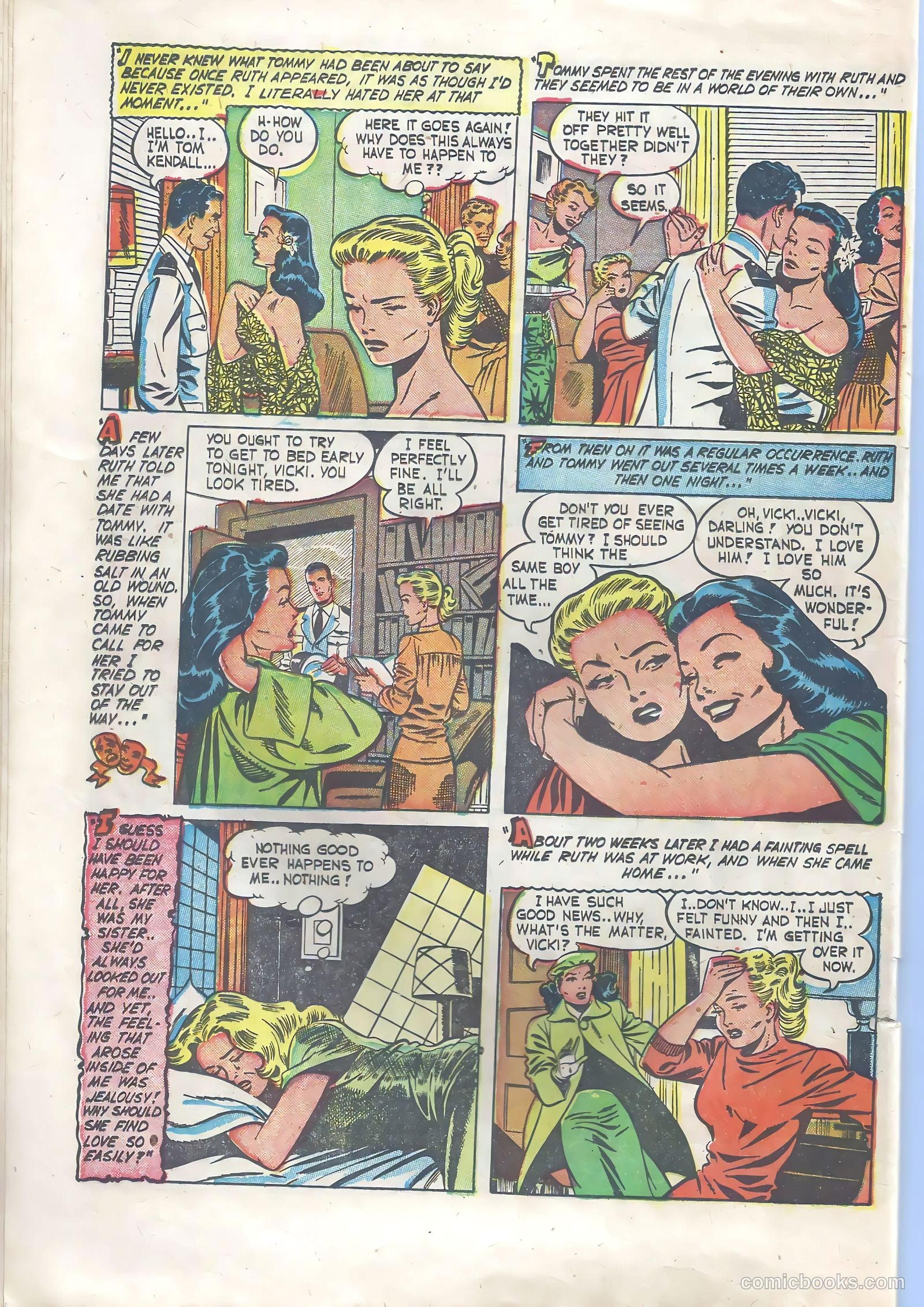 Wartime Romances #4 (1952) — page 12 of 36