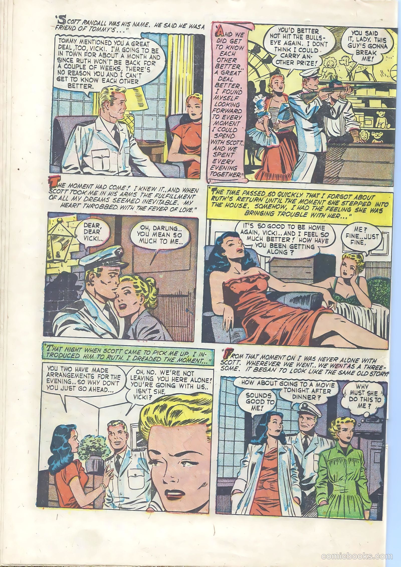 Wartime Romances #4 (1952) — page 14 of 36