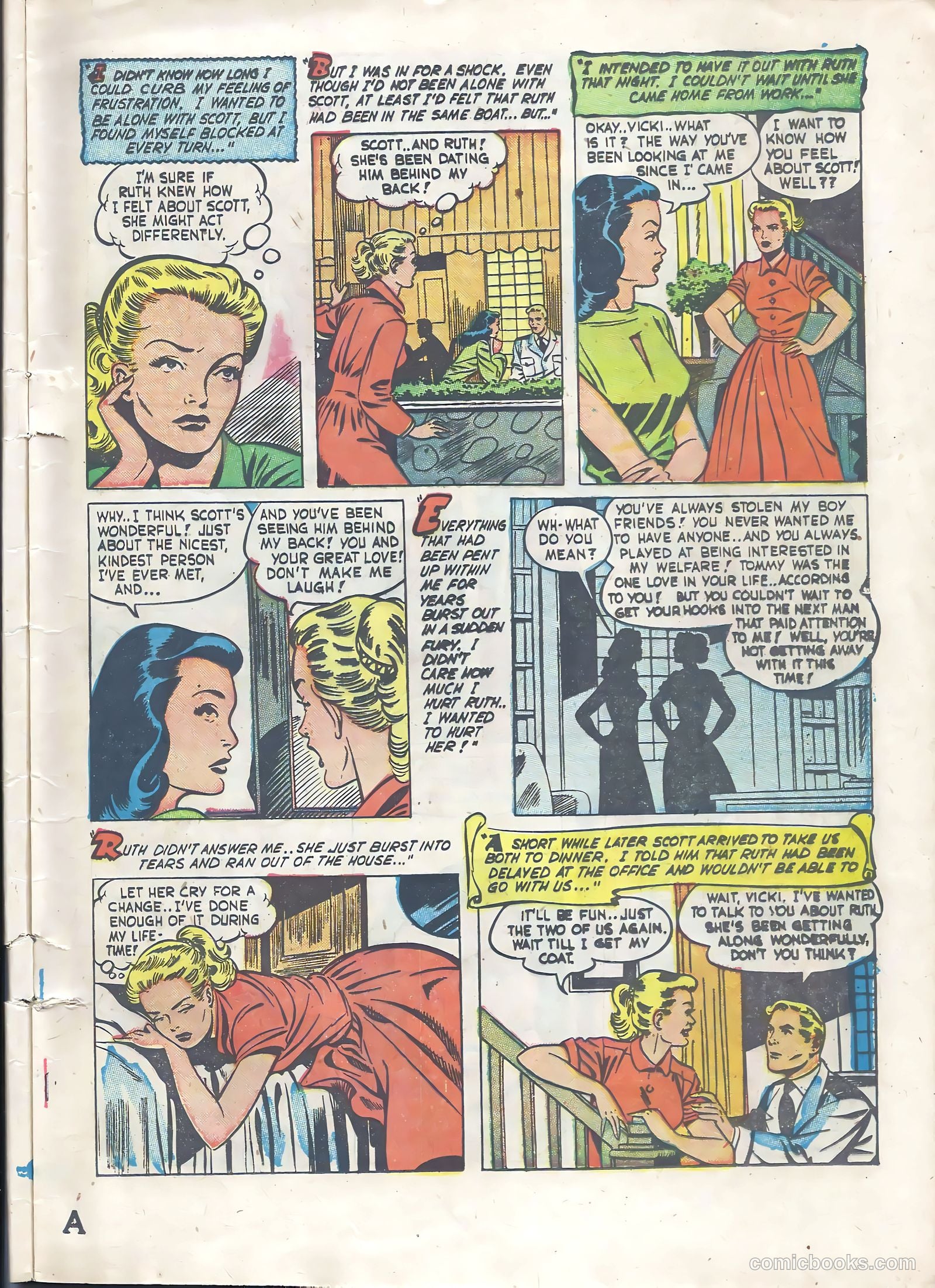 Wartime Romances #4 (1952) — page 15 of 36