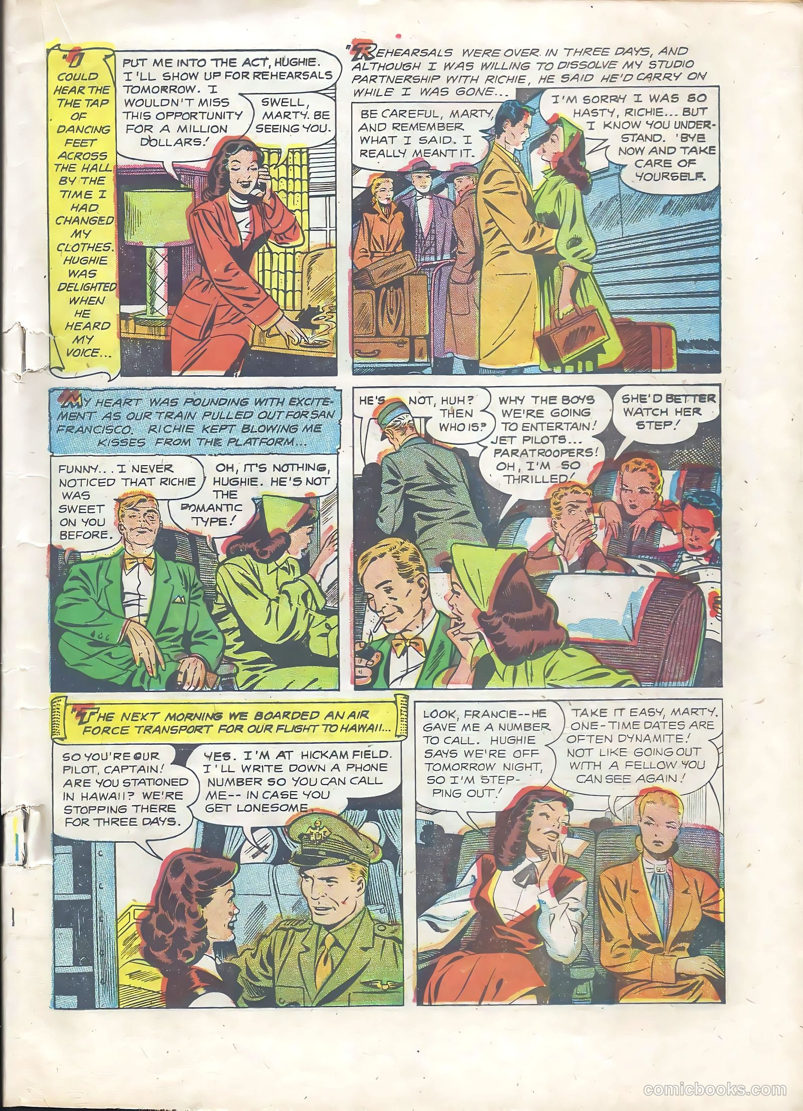 Wartime Romances #4 (1952) — page 19 of 36