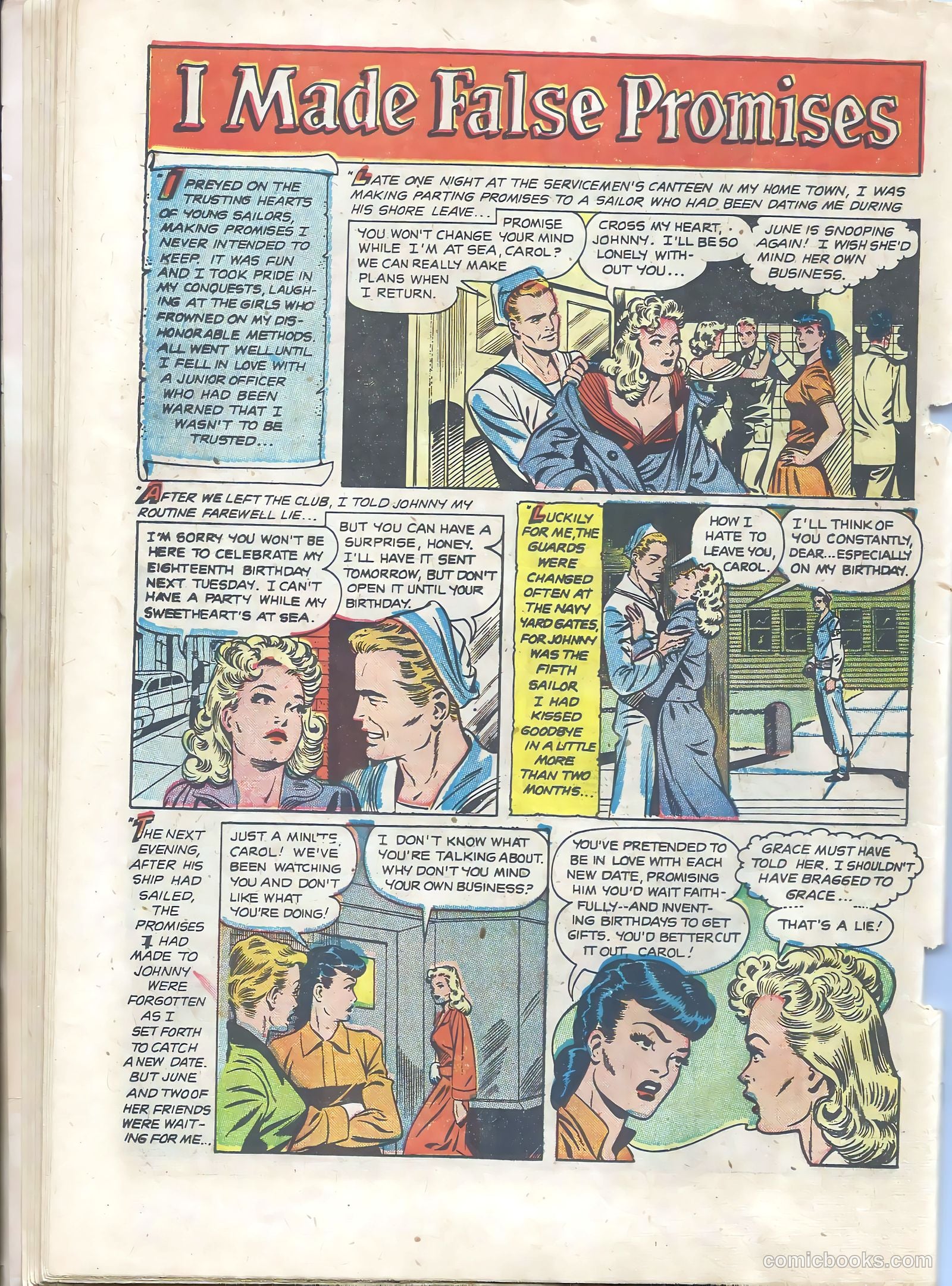 Wartime Romances #4 (1952) — page 24 of 36